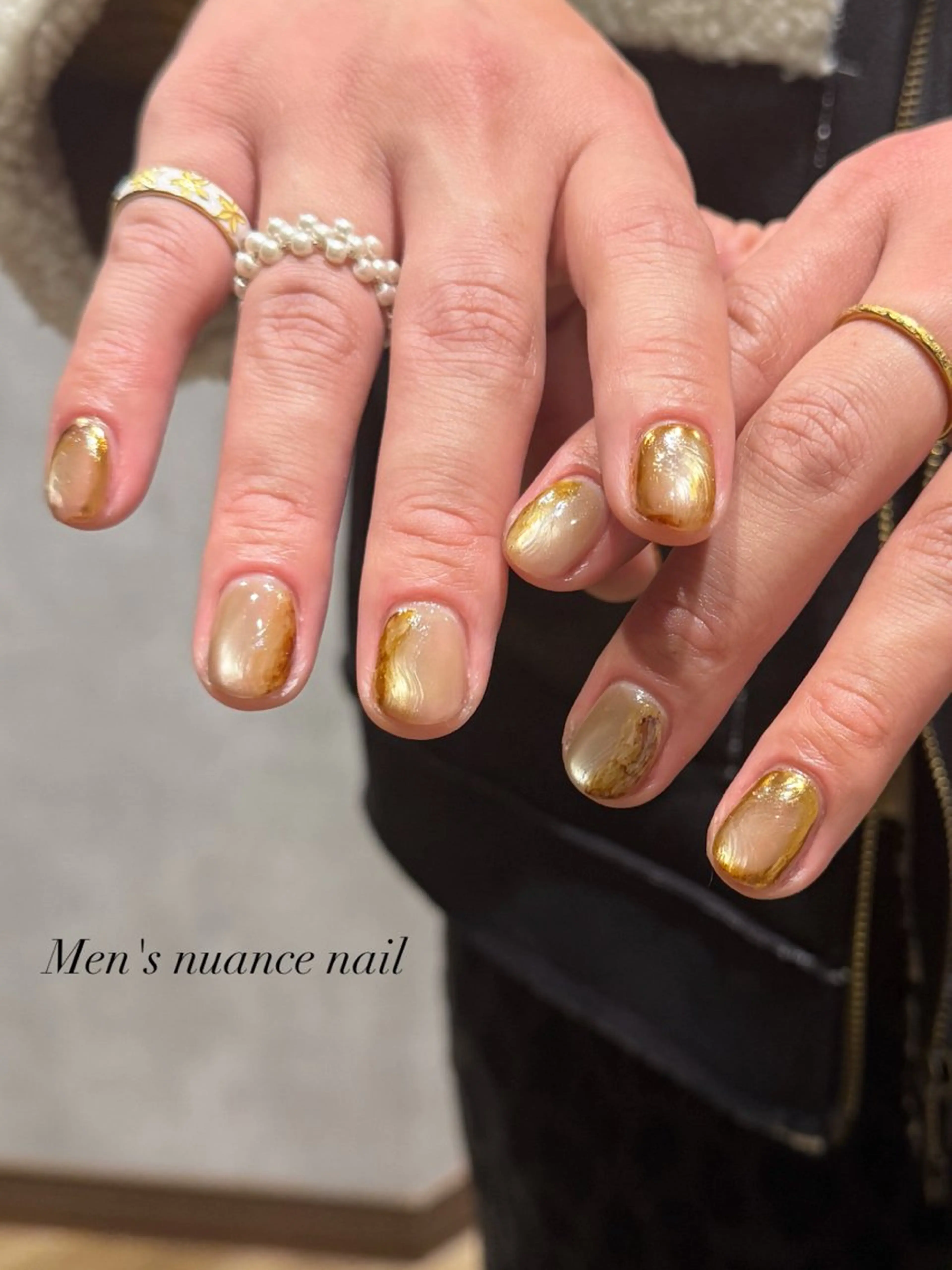 メンズ ネイル ハンドネイル ARCANA nailsalonのネイルデザイン