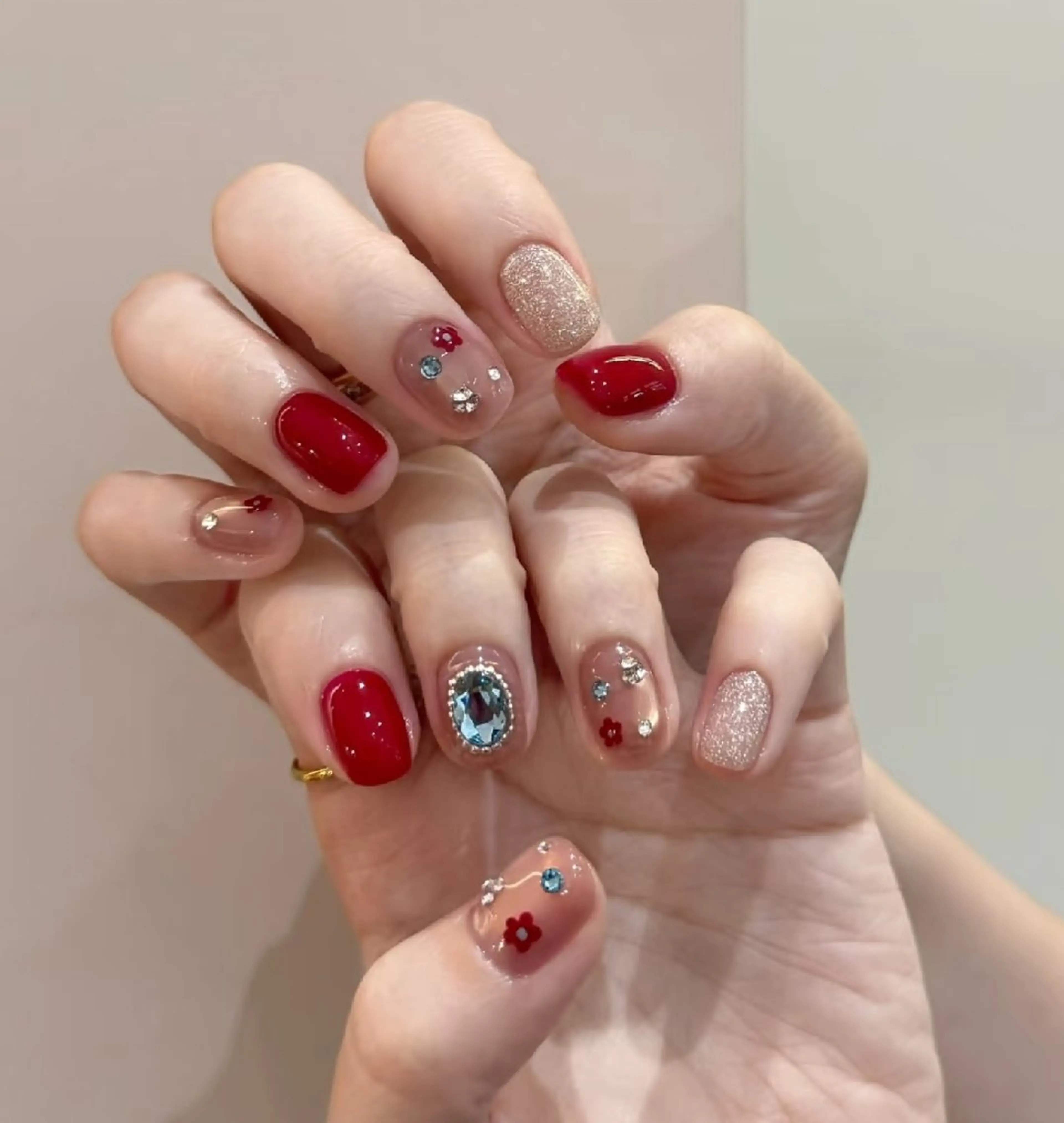 ネイル ハンドネイル パラジェル＆フィルイン取り扱いサロンSol Nail所属・Sol Nail ミネのネイルデザイン