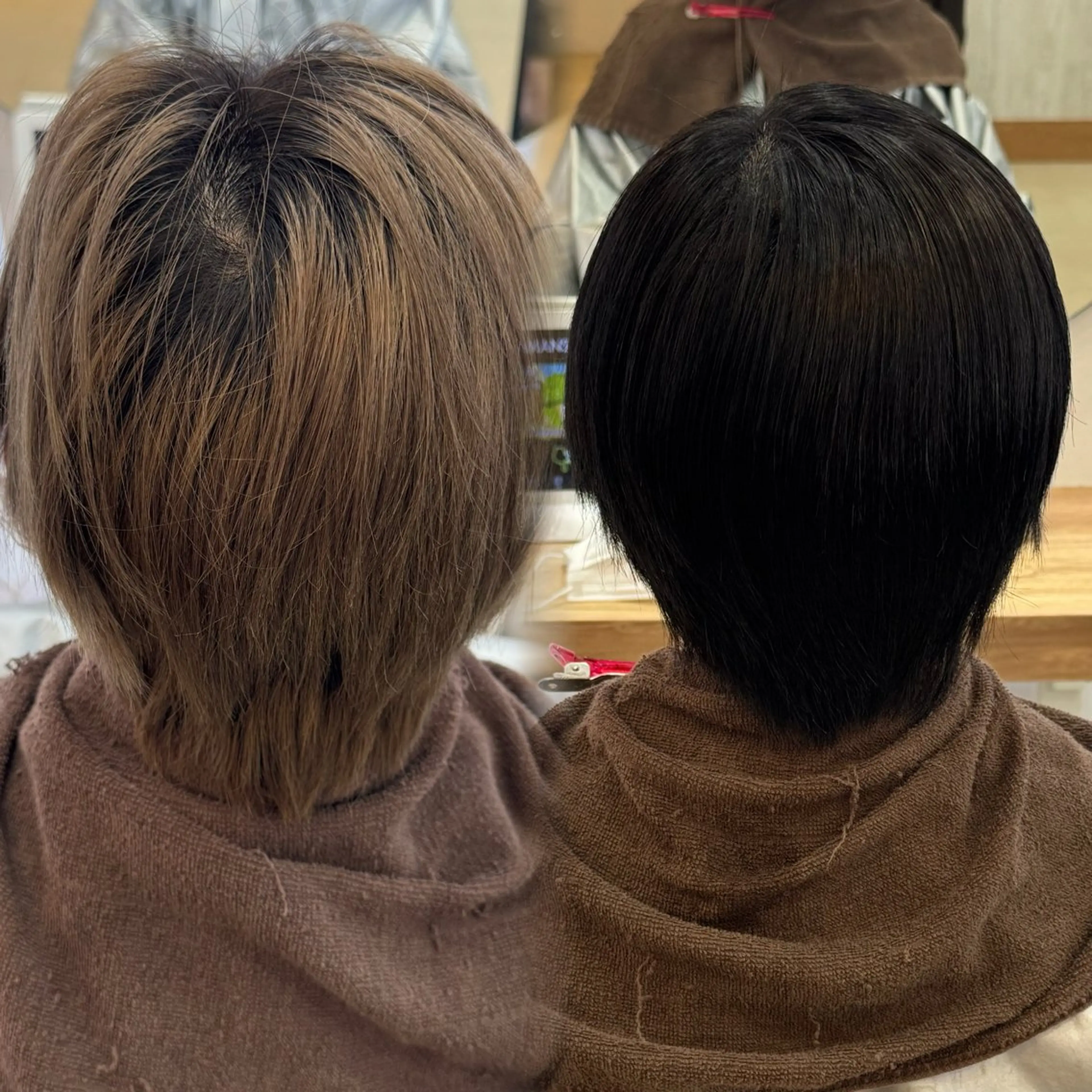 ショート ヘアカラー Agu hair 粉河のヘアスタイル