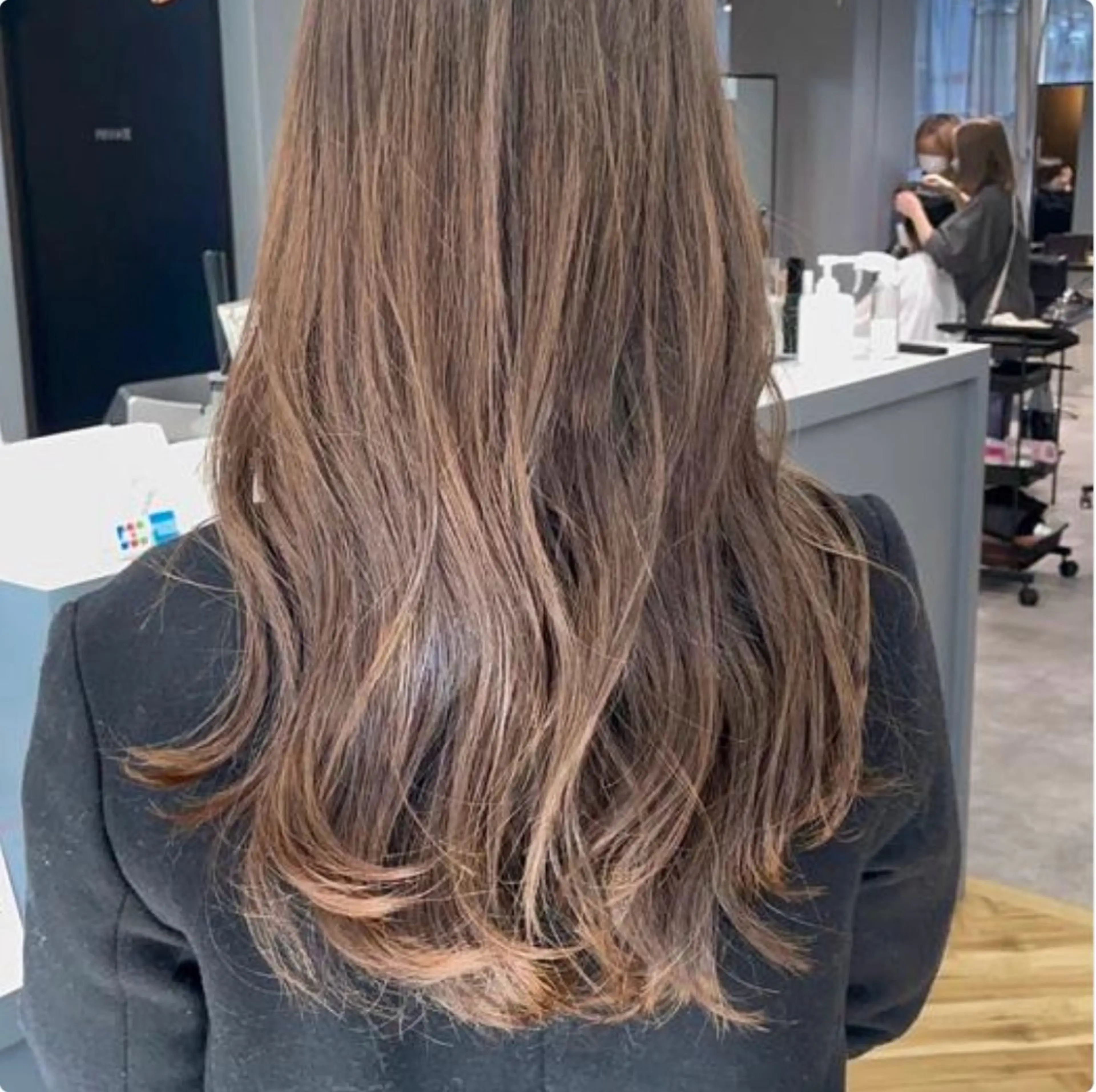 カラー GIEN Nu+ 中谷 翔のヘアスタイル