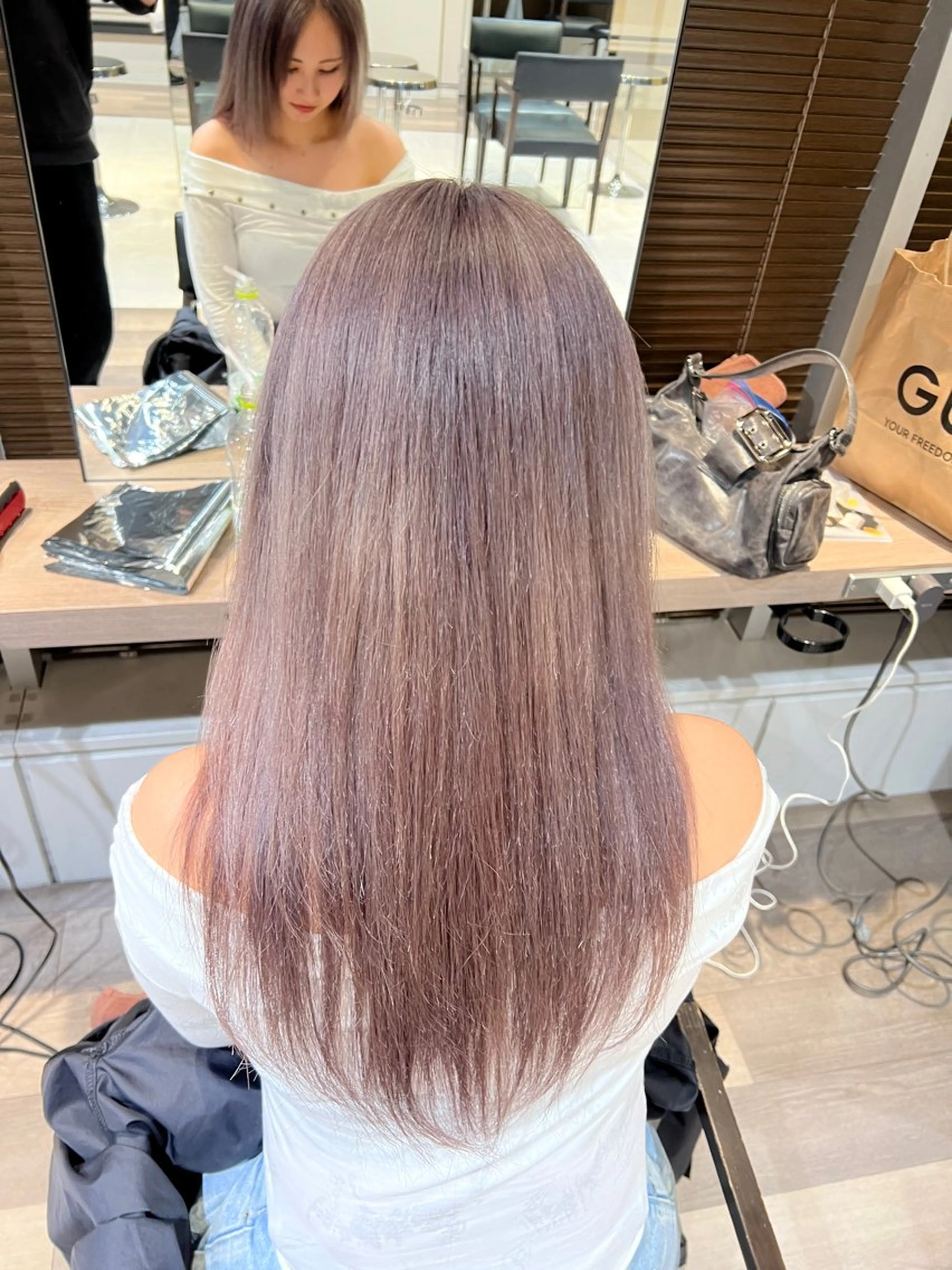 セミロング 西谷 勇志のヘアスタイル