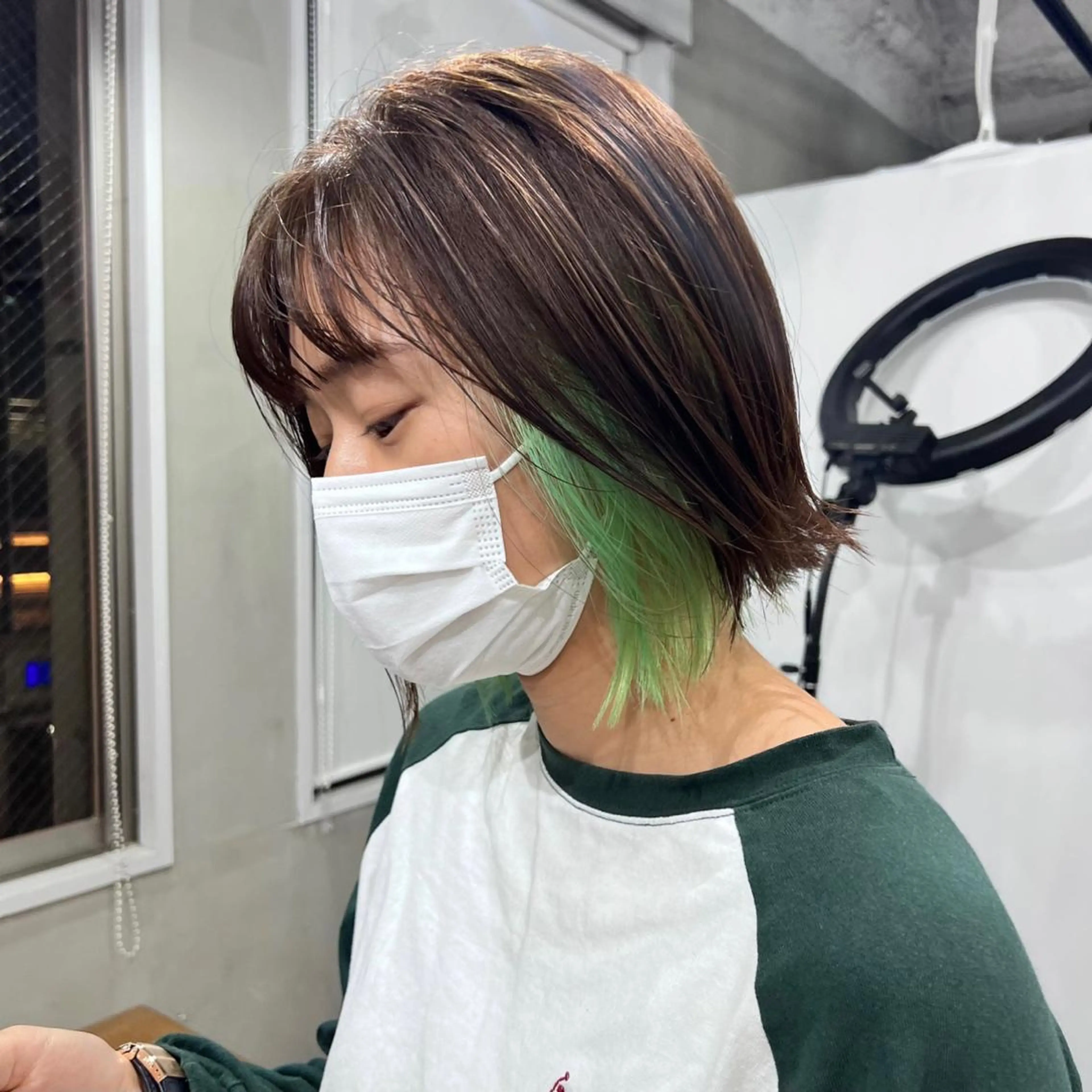 ミディアム カラー ヘアカラー Pe Pe所属・🌕PePe　菅 タイシ🌕のヘアスタイル