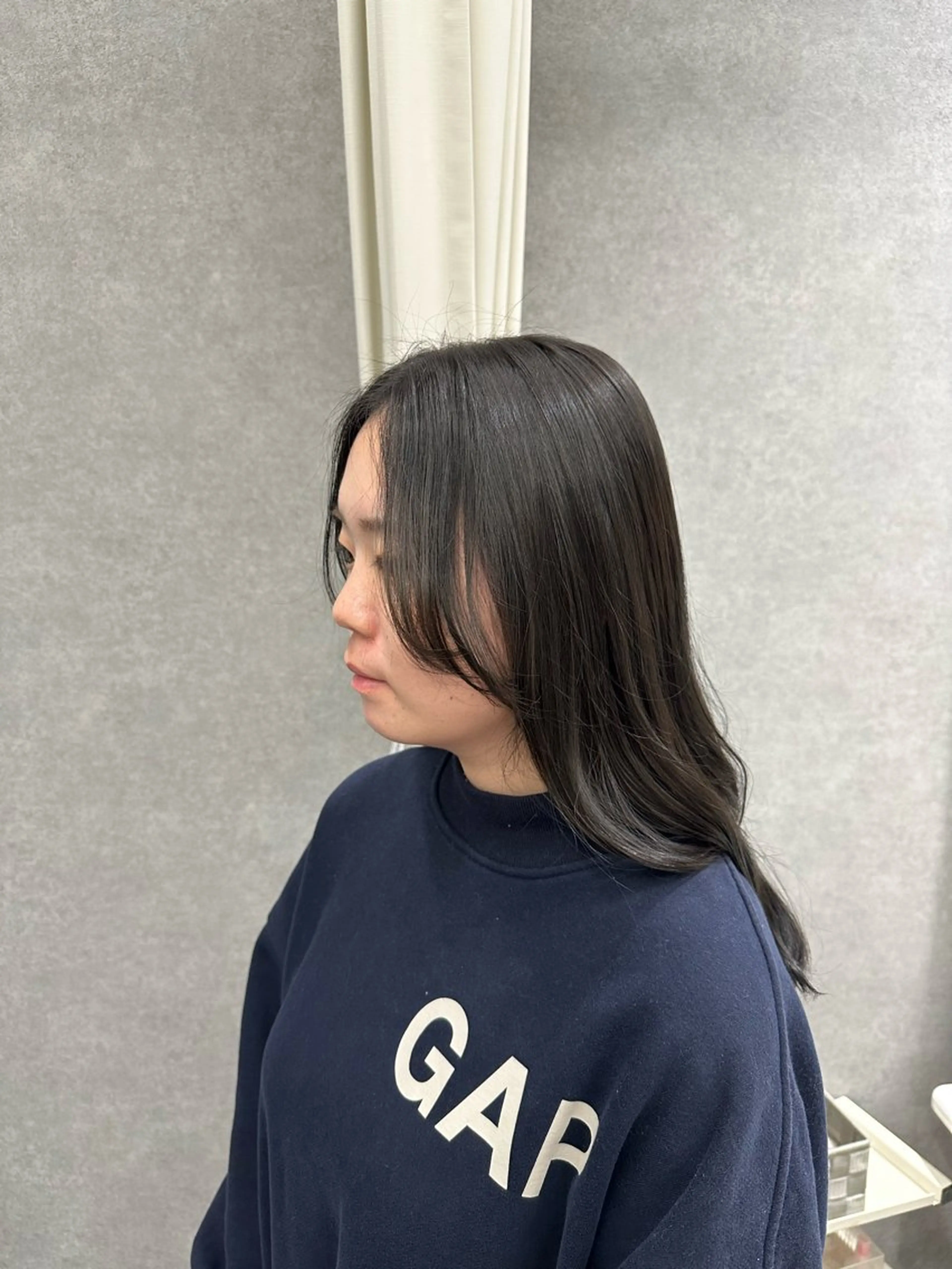 セミロング カット ヘアカラー 雰囲気似合わせ/永田 汰伊智/艶カラー🫧のヘアスタイル