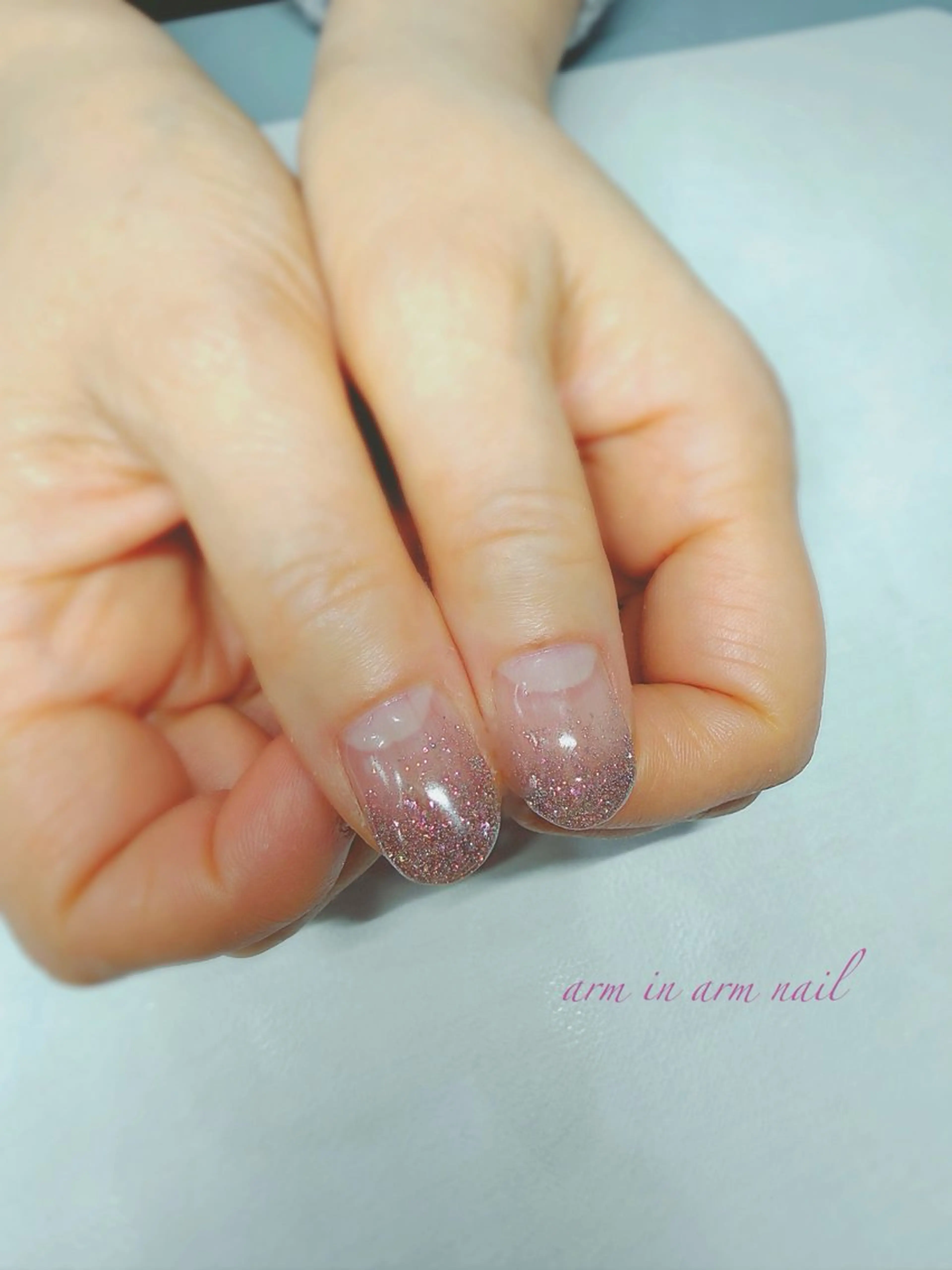 ネイル arm in arm ︎✿Yamamotoのマツエク・マツパデザイン