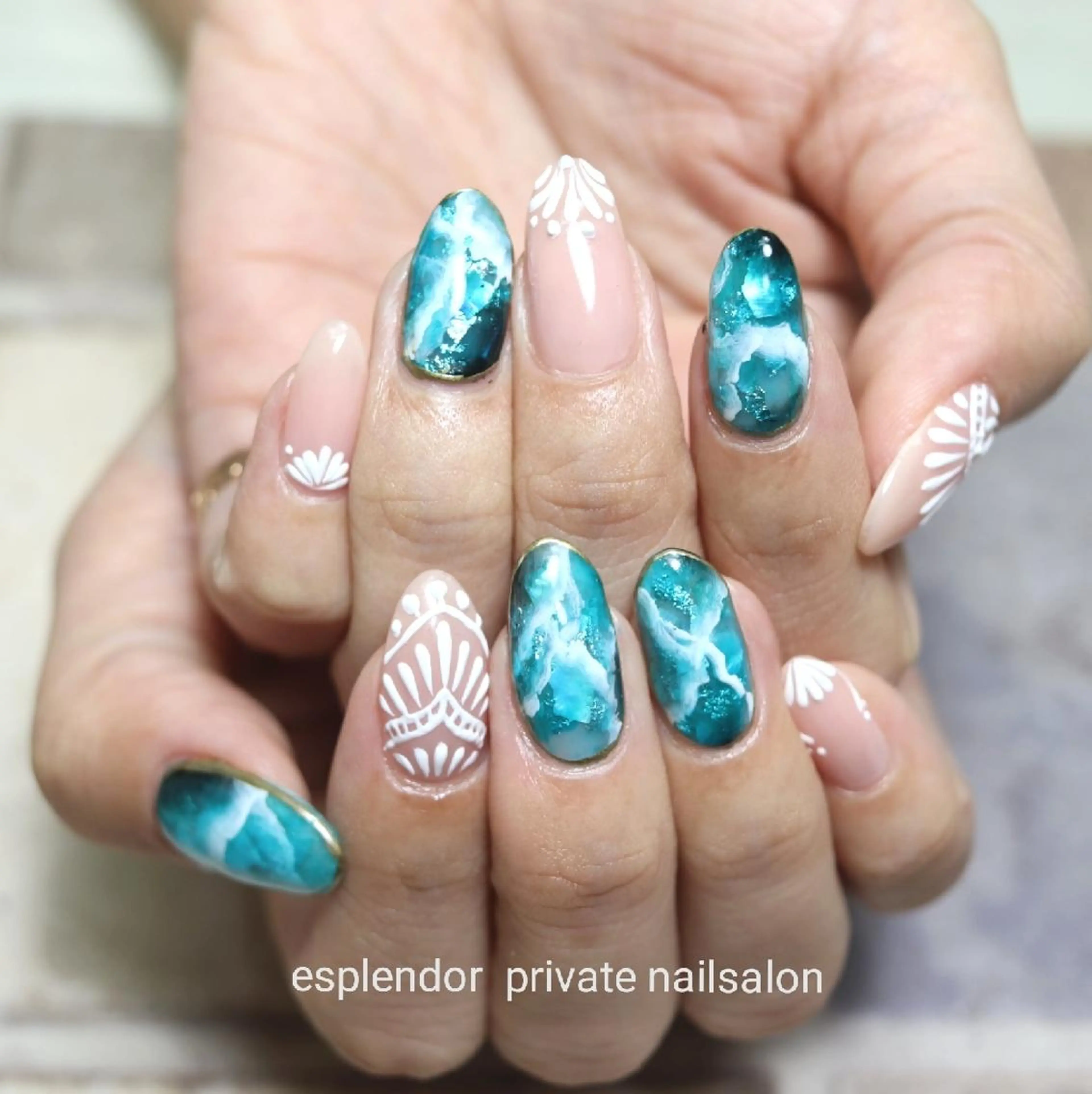 ネイル ニュアンスネイル esplendor  エスプレンドル所属・esplendor  エスプレンドルのネイルデザイン