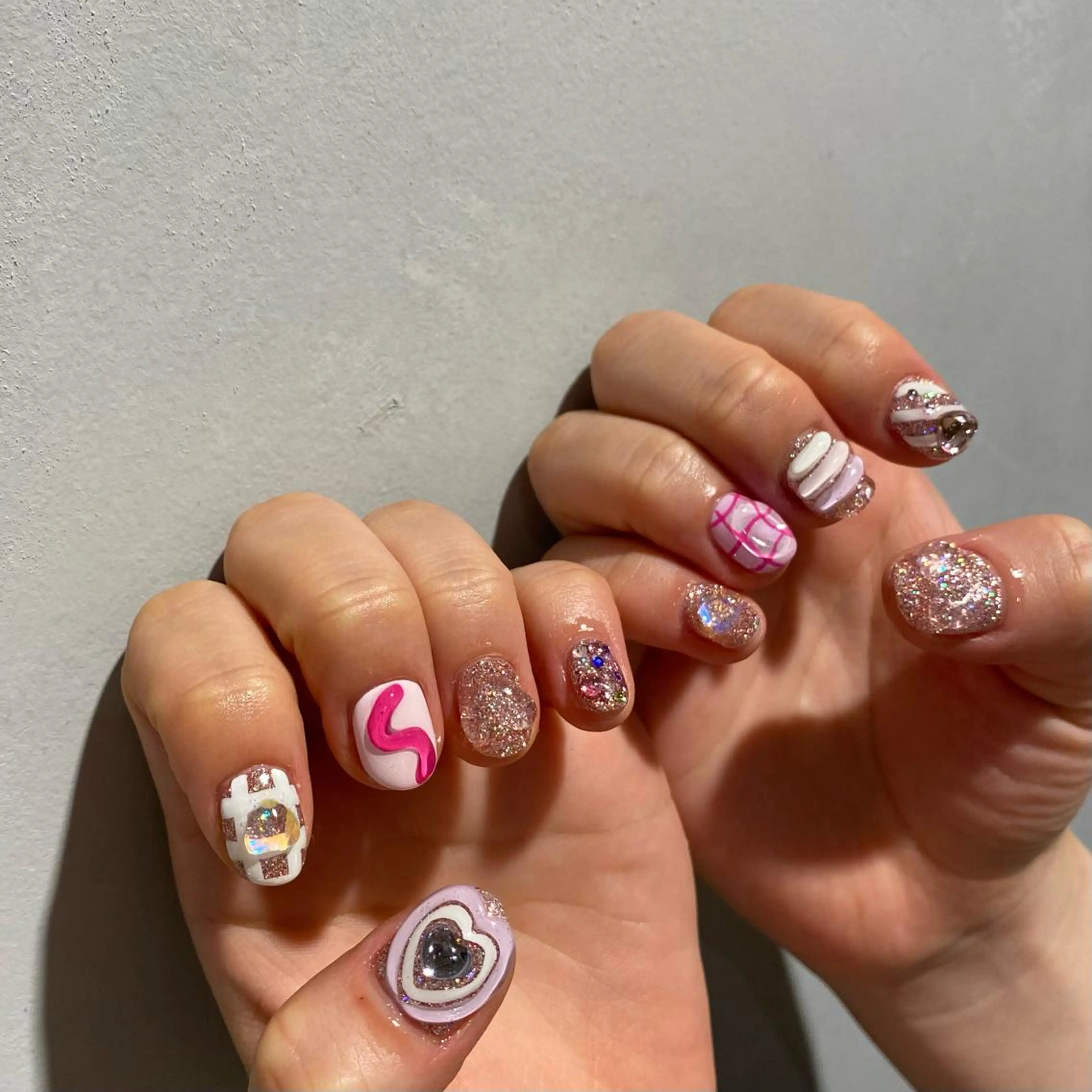 ネイル ニュアンスネイル ハンドネイル RINO AMANE nailのネイルデザイン