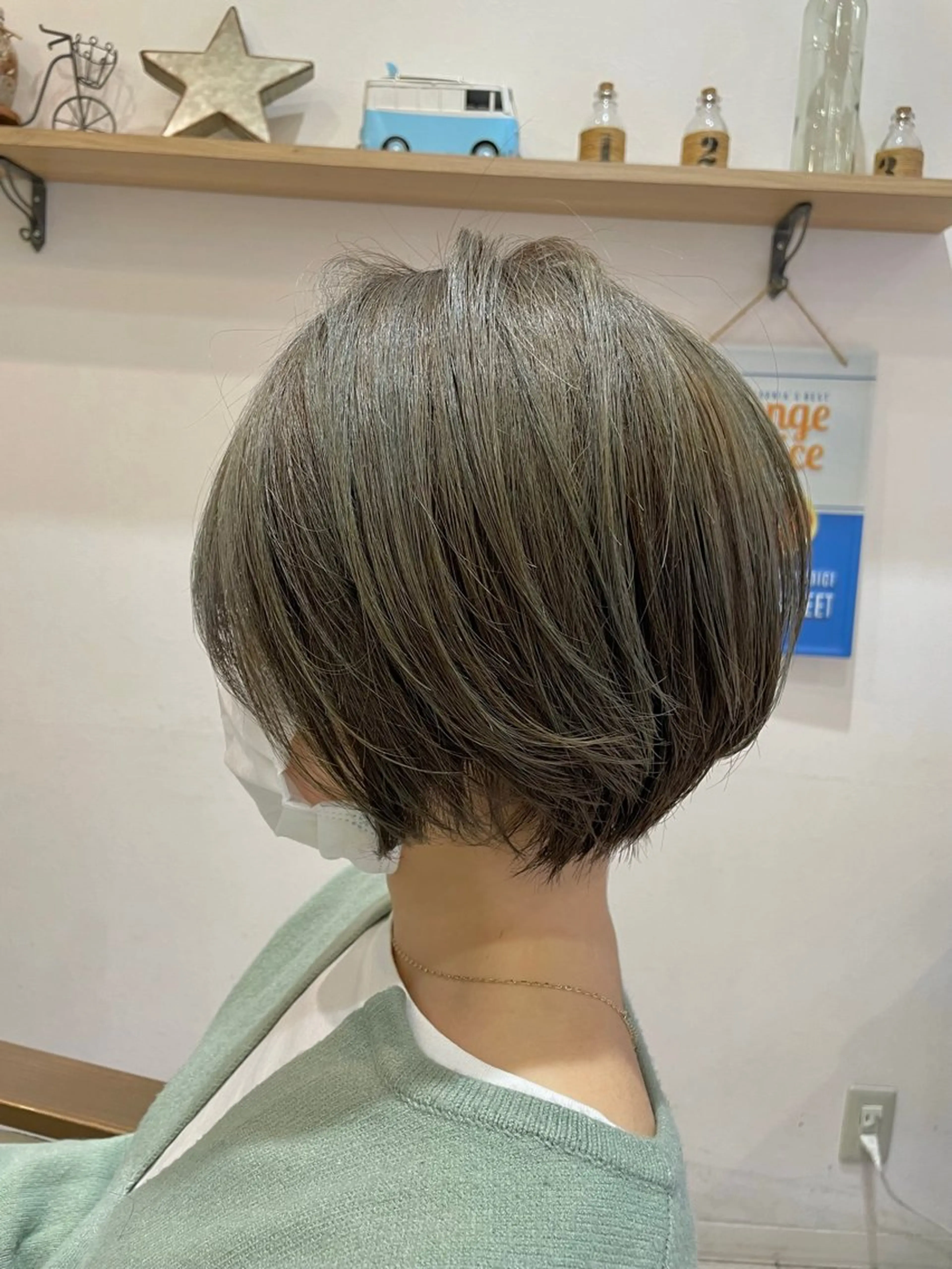 ショート カット ヘアカラー トリートメント 【neo.】 Mahoのヘアスタイル