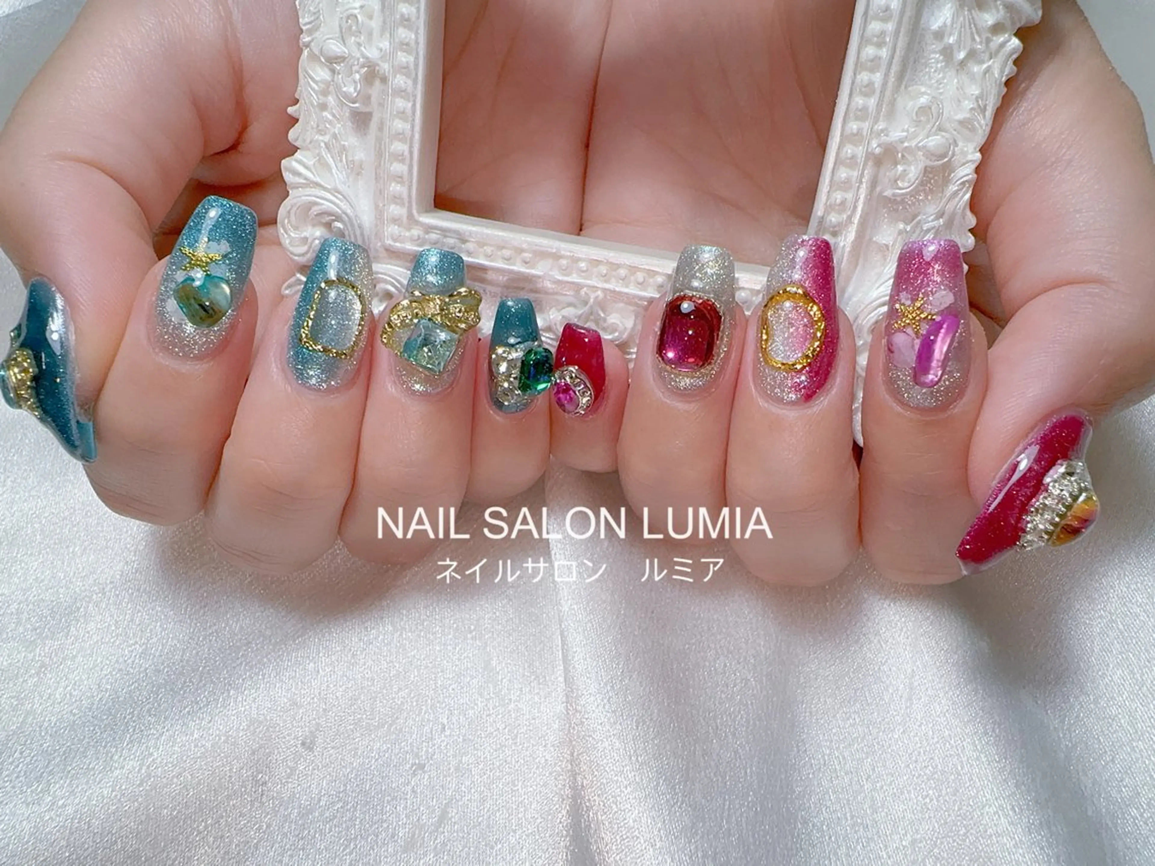 ネイル ハンドネイル ネイルサロン ルミア Lumia 店長のネイルデザイン