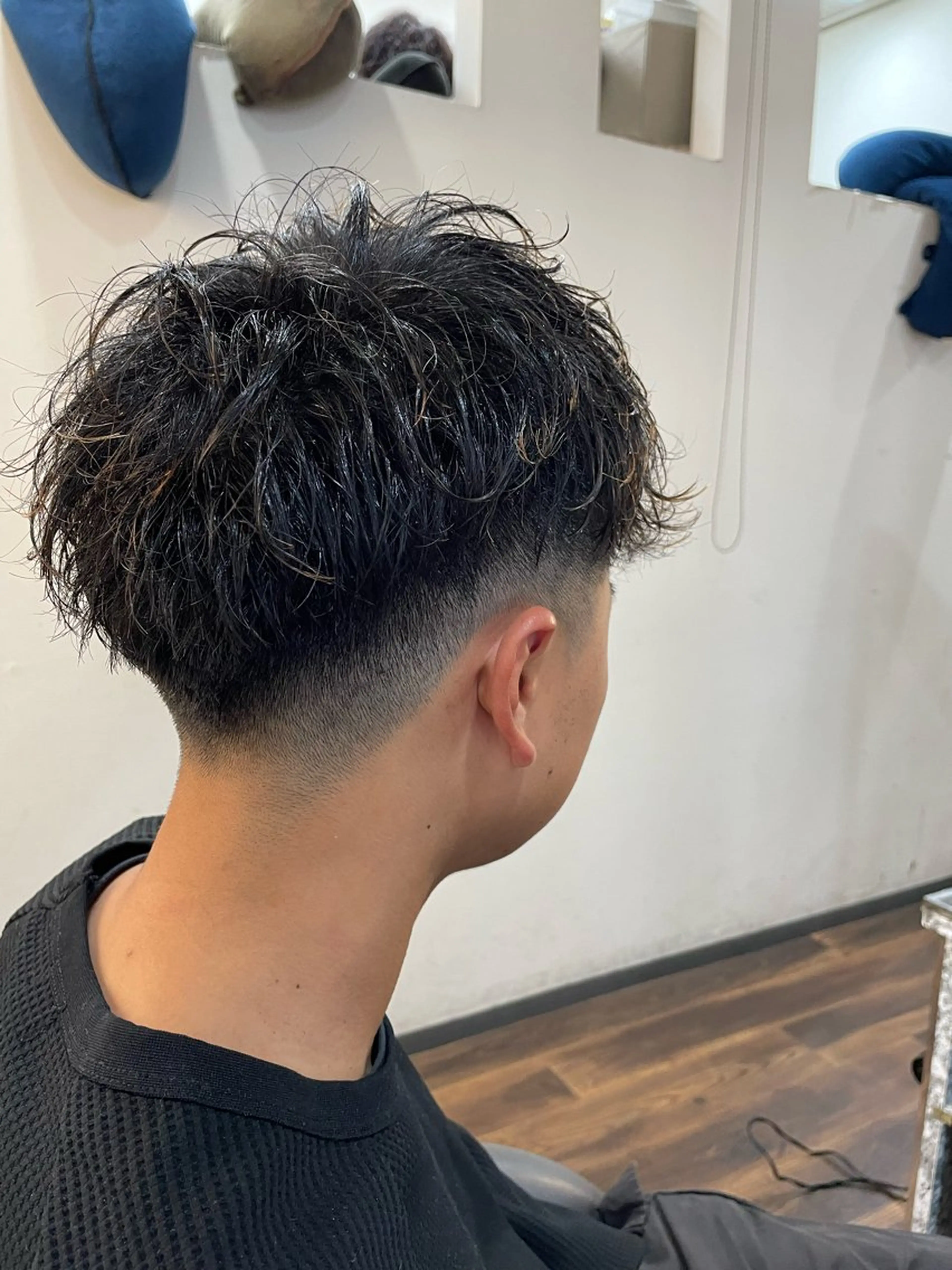 パーマ メンズ メンズパーマ ニュアンスパーマ カット パーマ Leggu所属・木田 智大のヘアスタイル