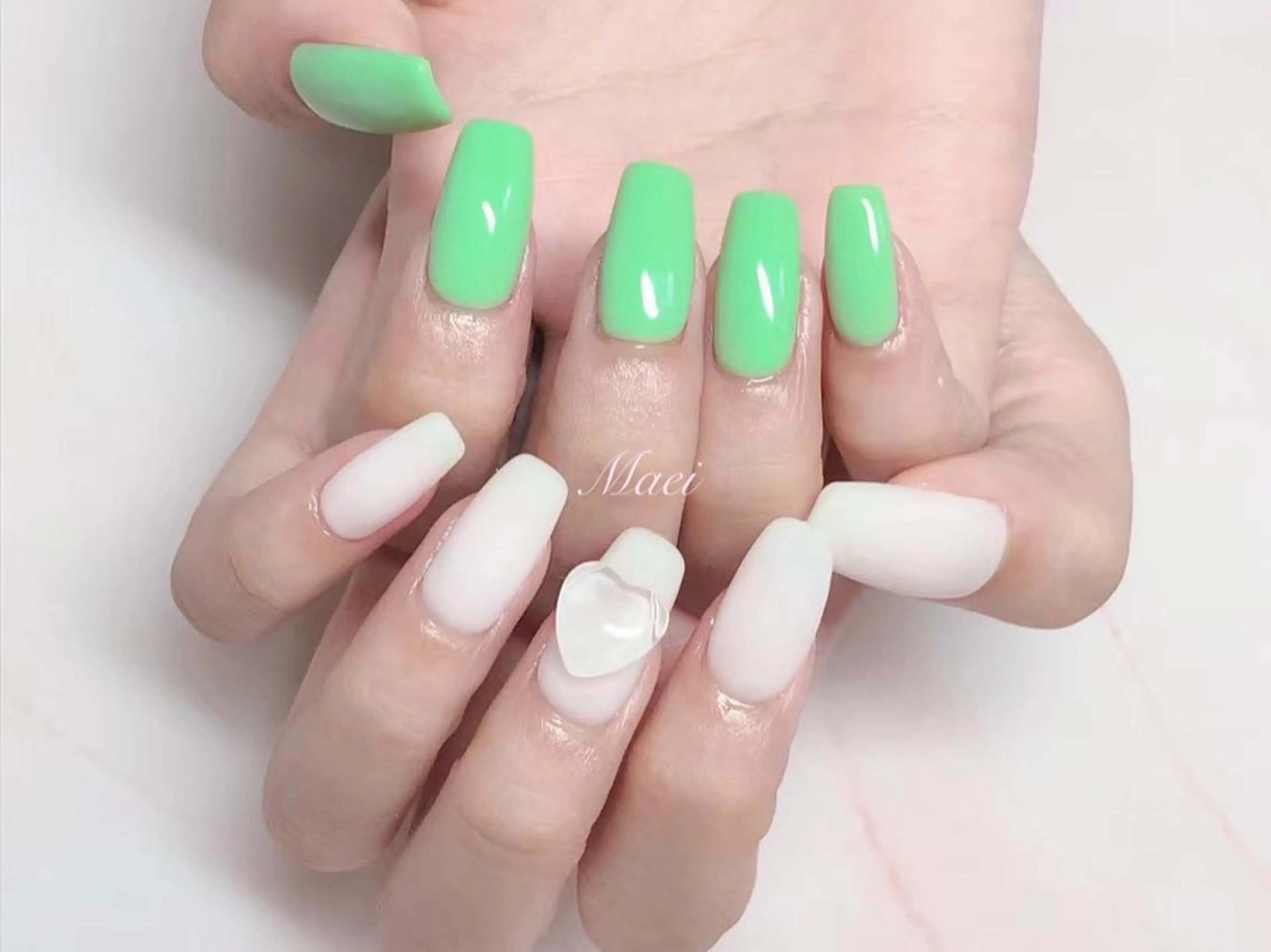 超🉐️🉐️スカルプワンカラー✨2色まで(ジェルオフ無料、ケア込み)の写真