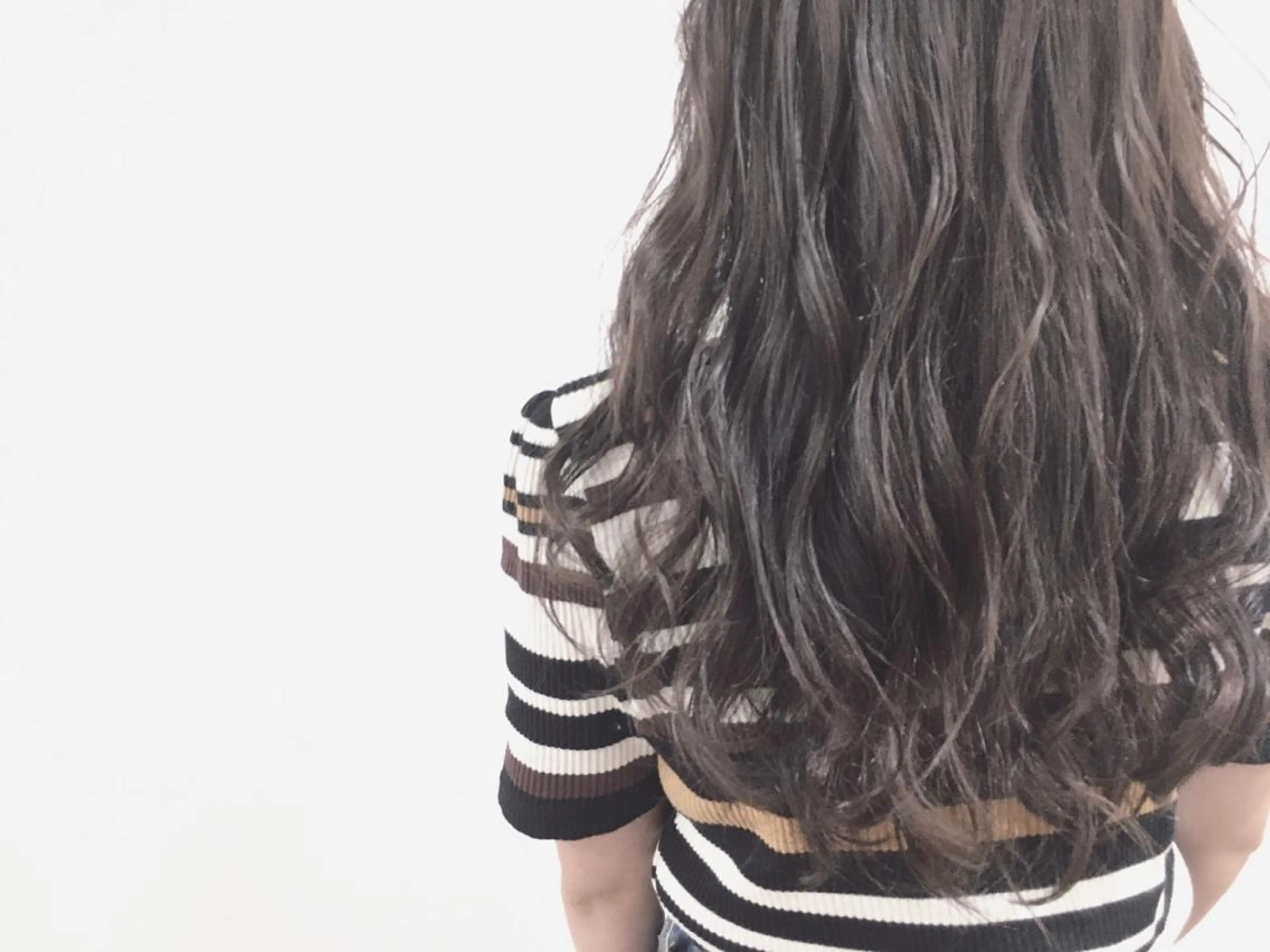 ロング カラー ブラウンカラー ハイライトカラー 3Dハイライト ハイライト てんま さやかのヘアスタイル