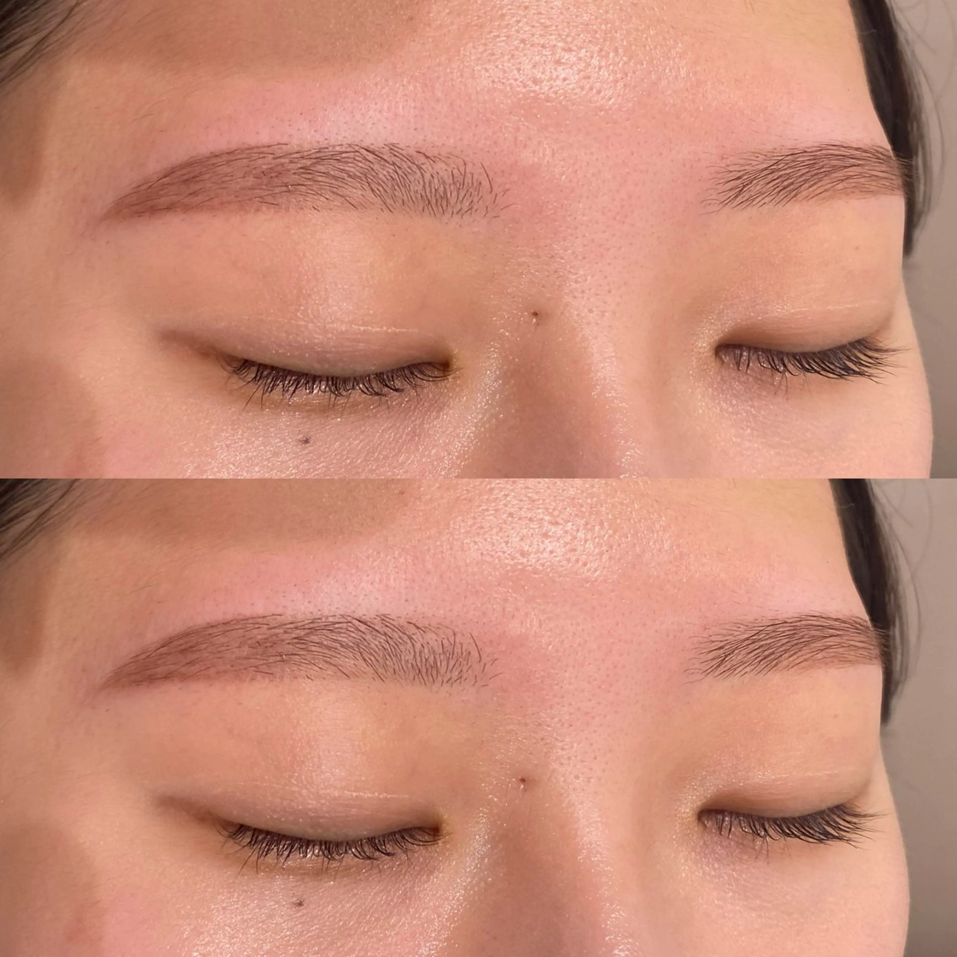 アイブロウ 眉カラー 眉毛ワックス脱毛 西島 雪輝のマツエク・マツパデザイン