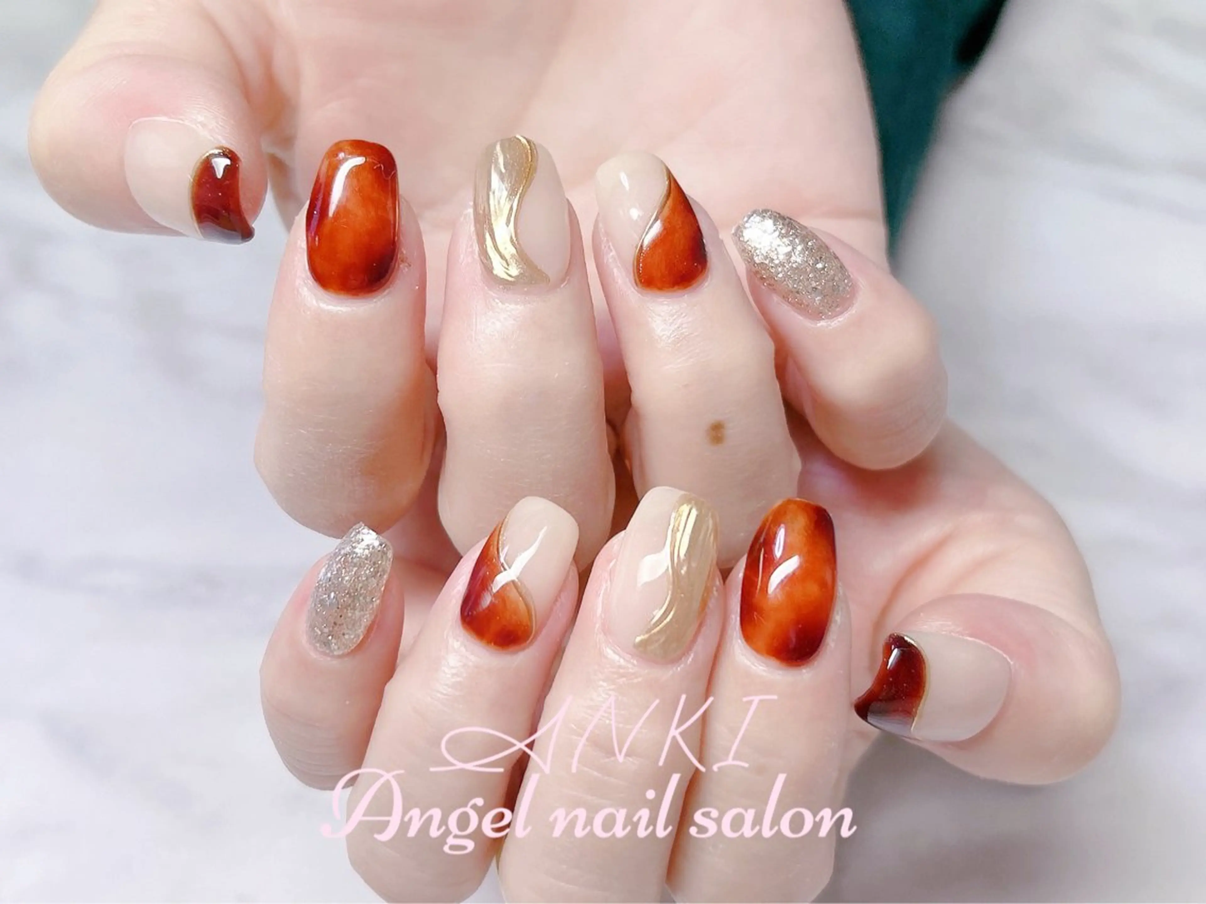 ネイル ハンドネイル ハンドケア Angel nail salonのネイルデザイン