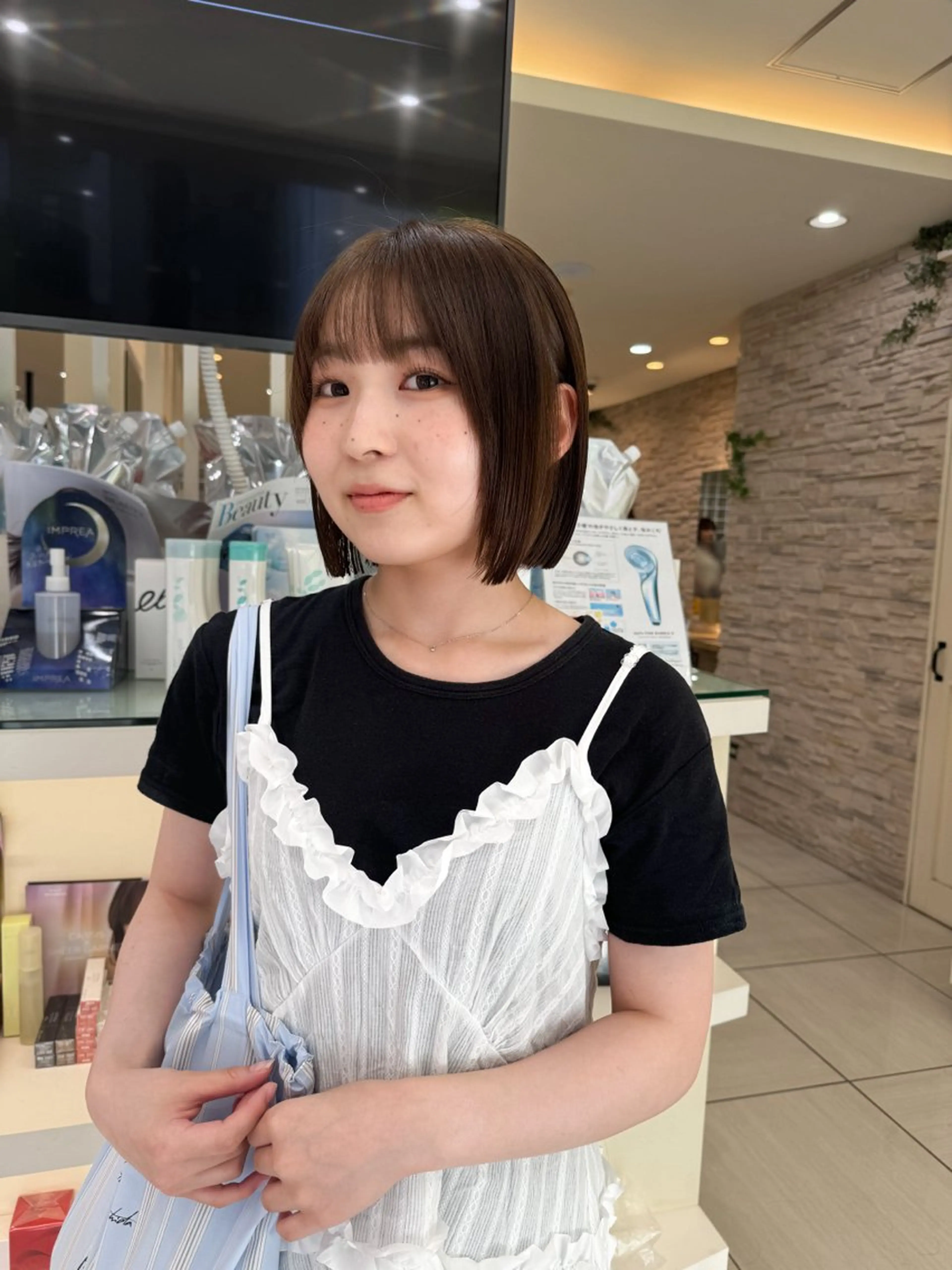 ショート カラー カット ヘアカラー トリートメント Seeknext // Rukaのヘアスタイル