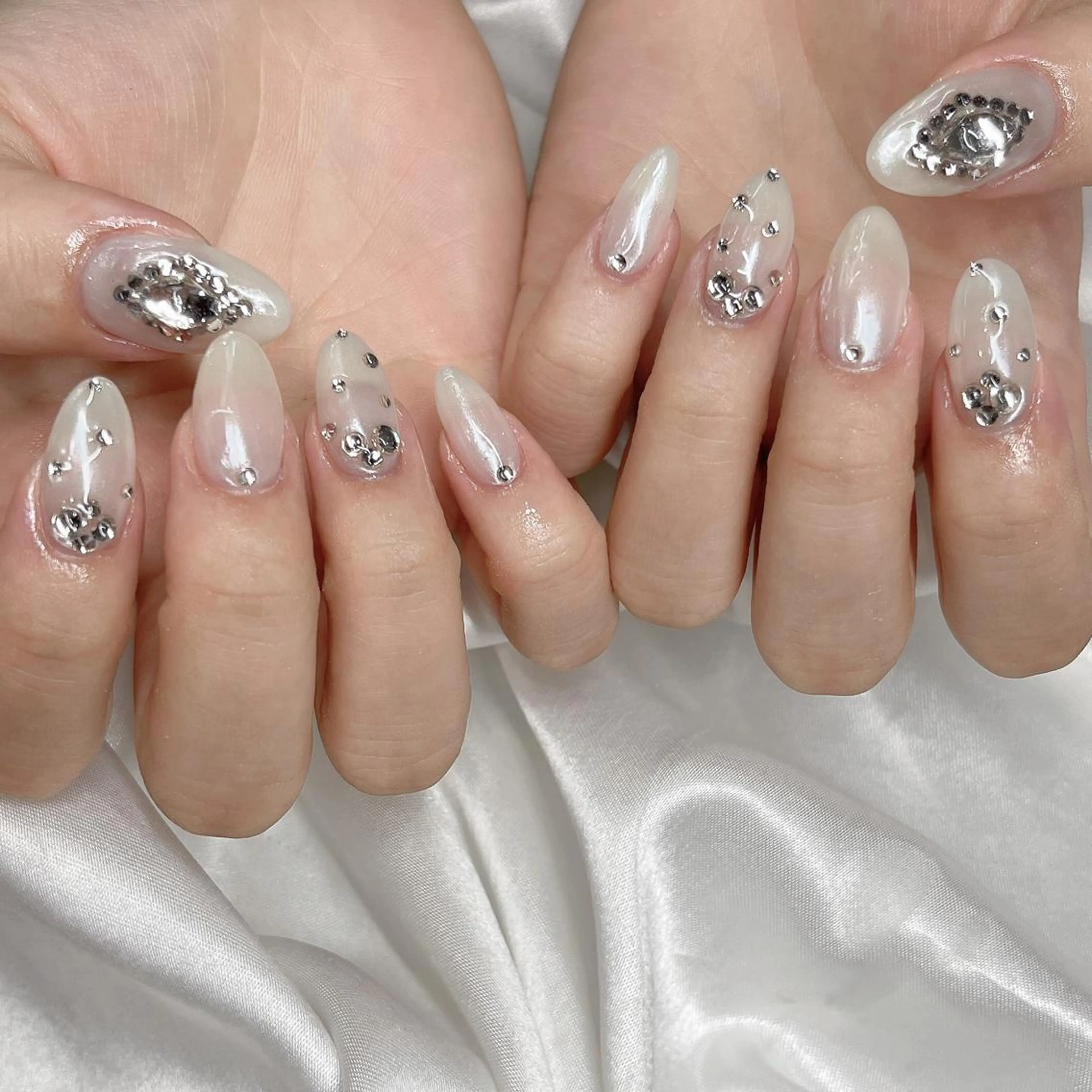 ネイル ハンドネイル ☁️BLITZ 🎀笠原雪音🎀のネイルデザイン