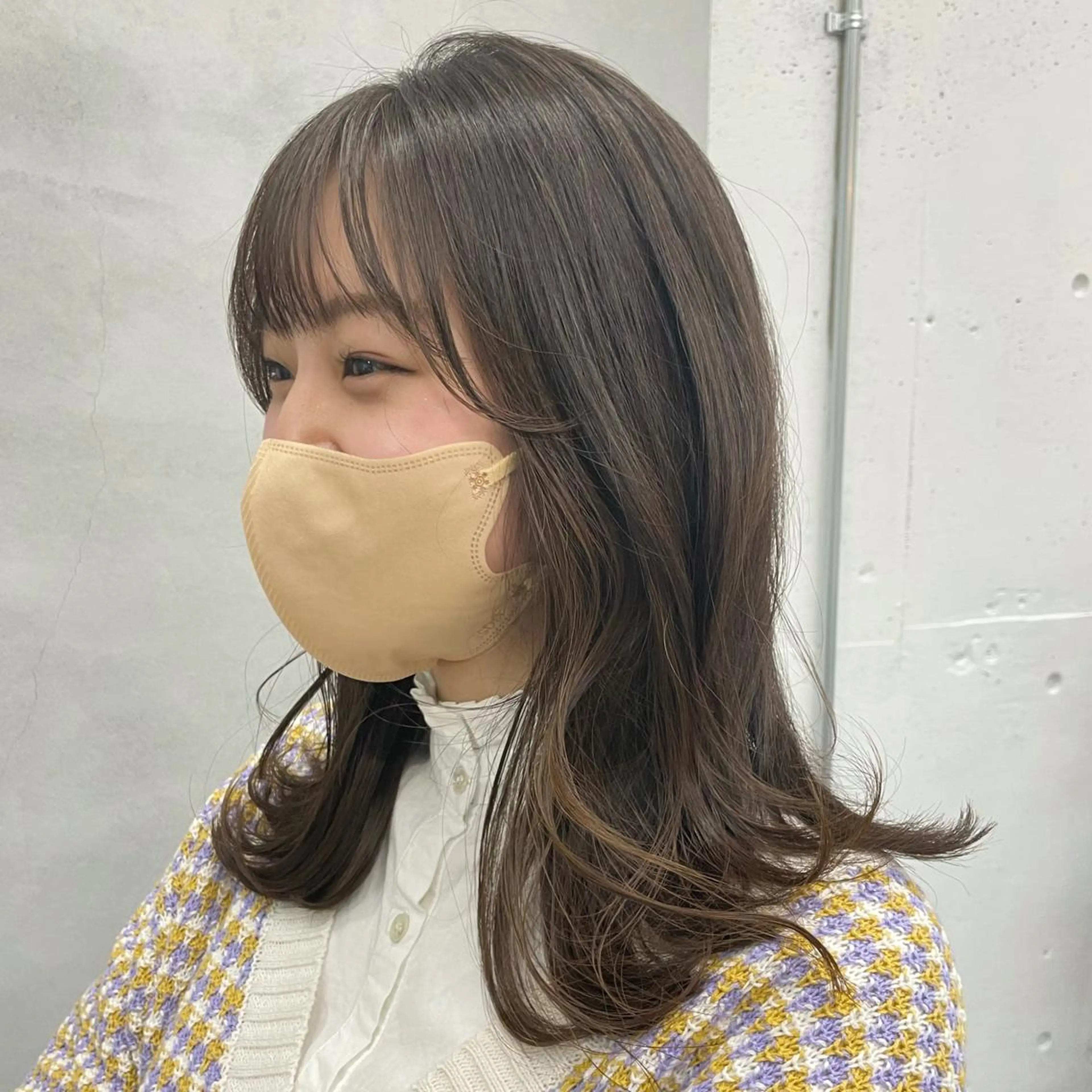 ミディアム MUKU所属・fuka モデル募集のヘアスタイル