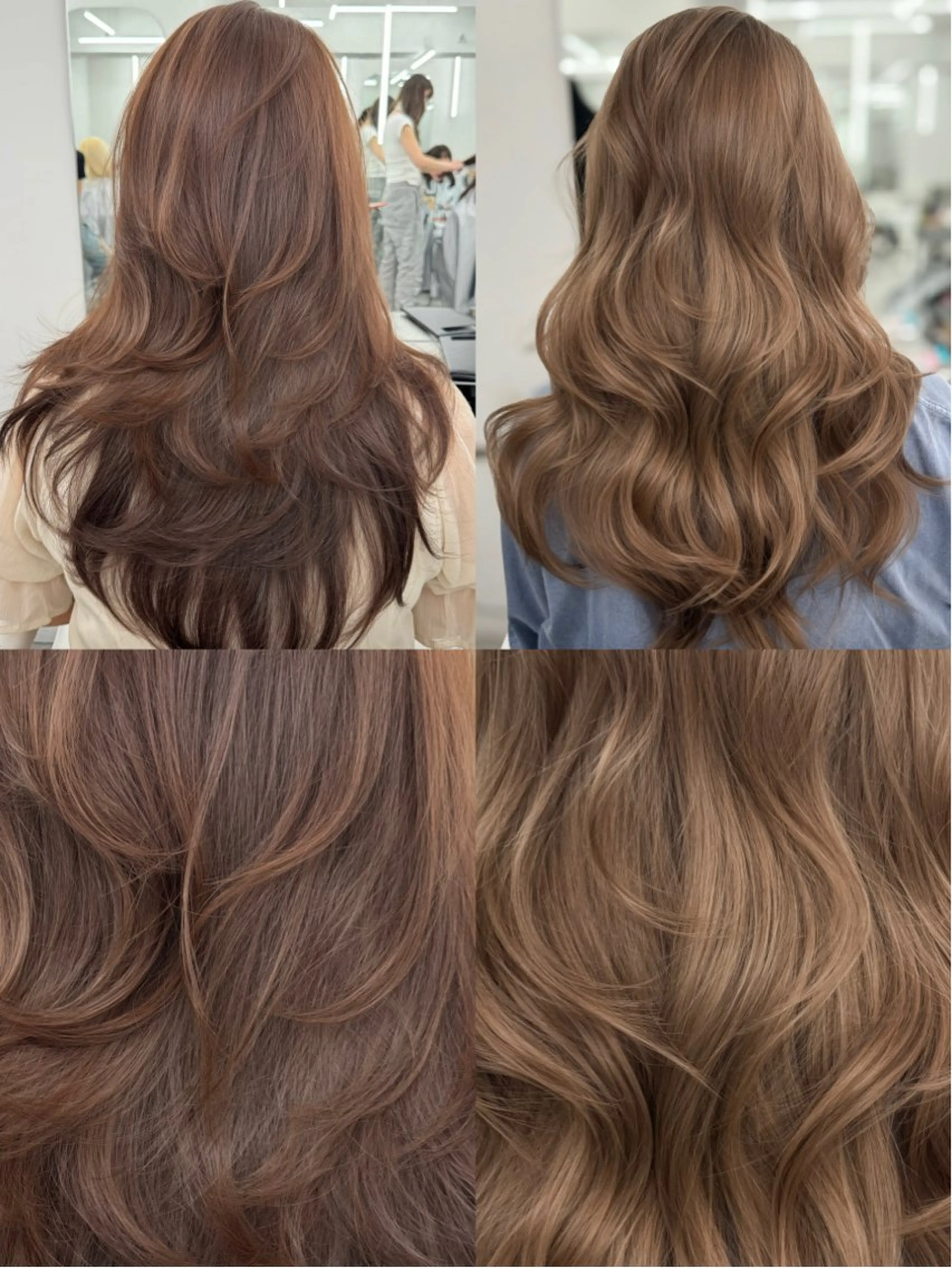 ロング カラー ヘアカラー トリートメント 顔まわりの神様✨ 透明感カラー藤嶋秀幸のヘアスタイル
