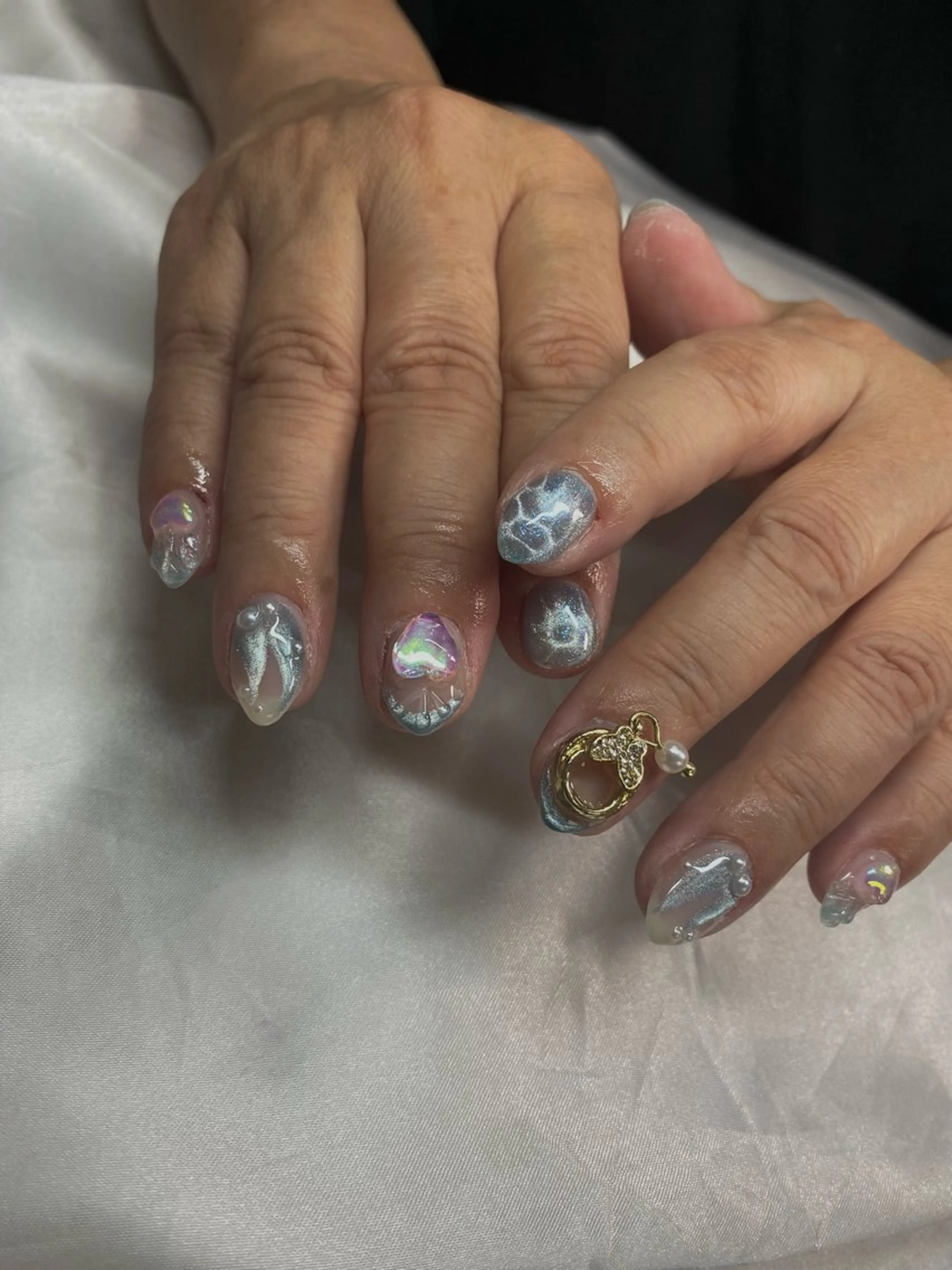 ネイル ハンドネイル デコパーツが得意♪ ネイル/眉毛/エステの眉毛・アイブロウイメージ