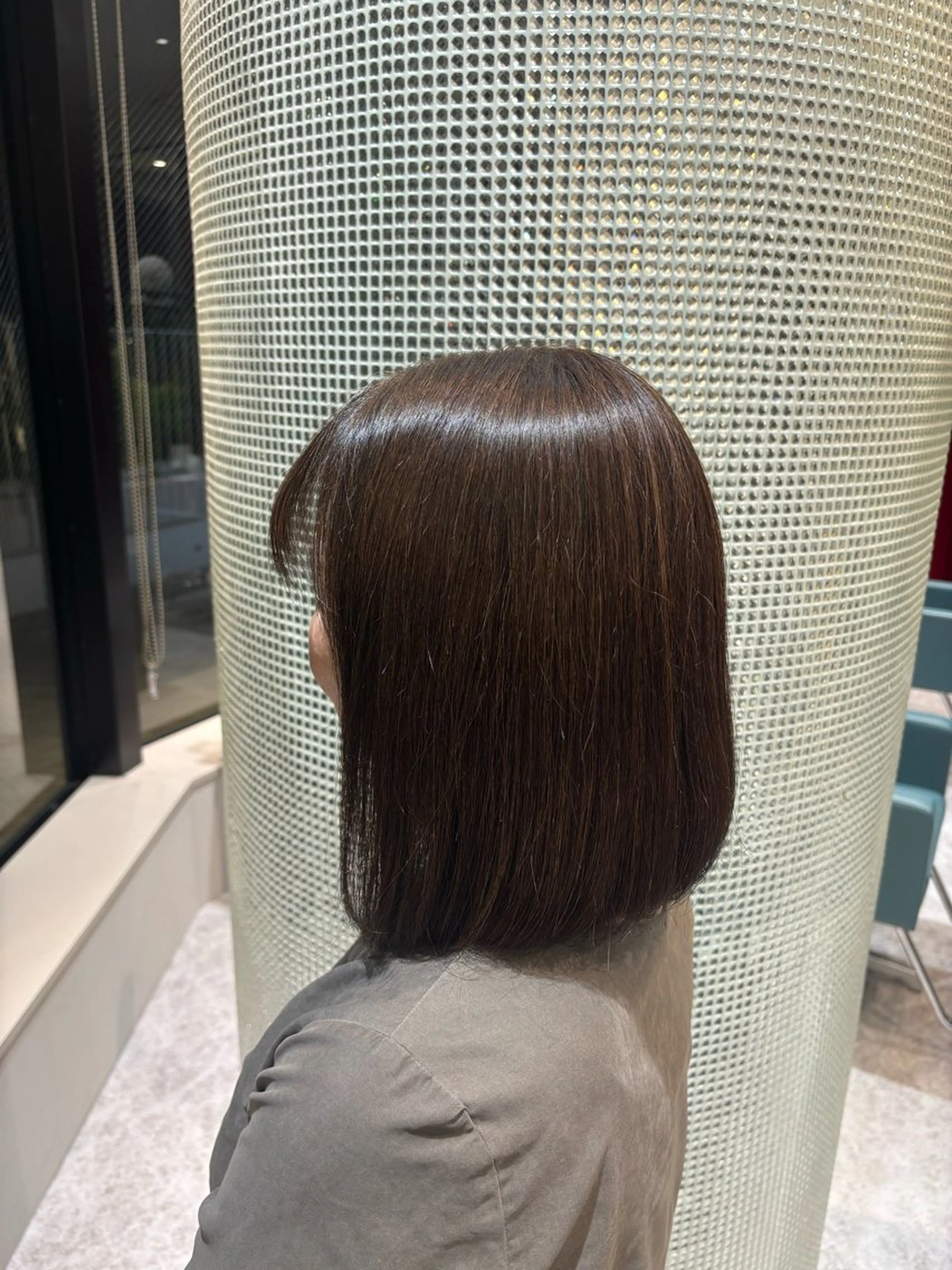 湿気対策縮毛矯正メニューの写真