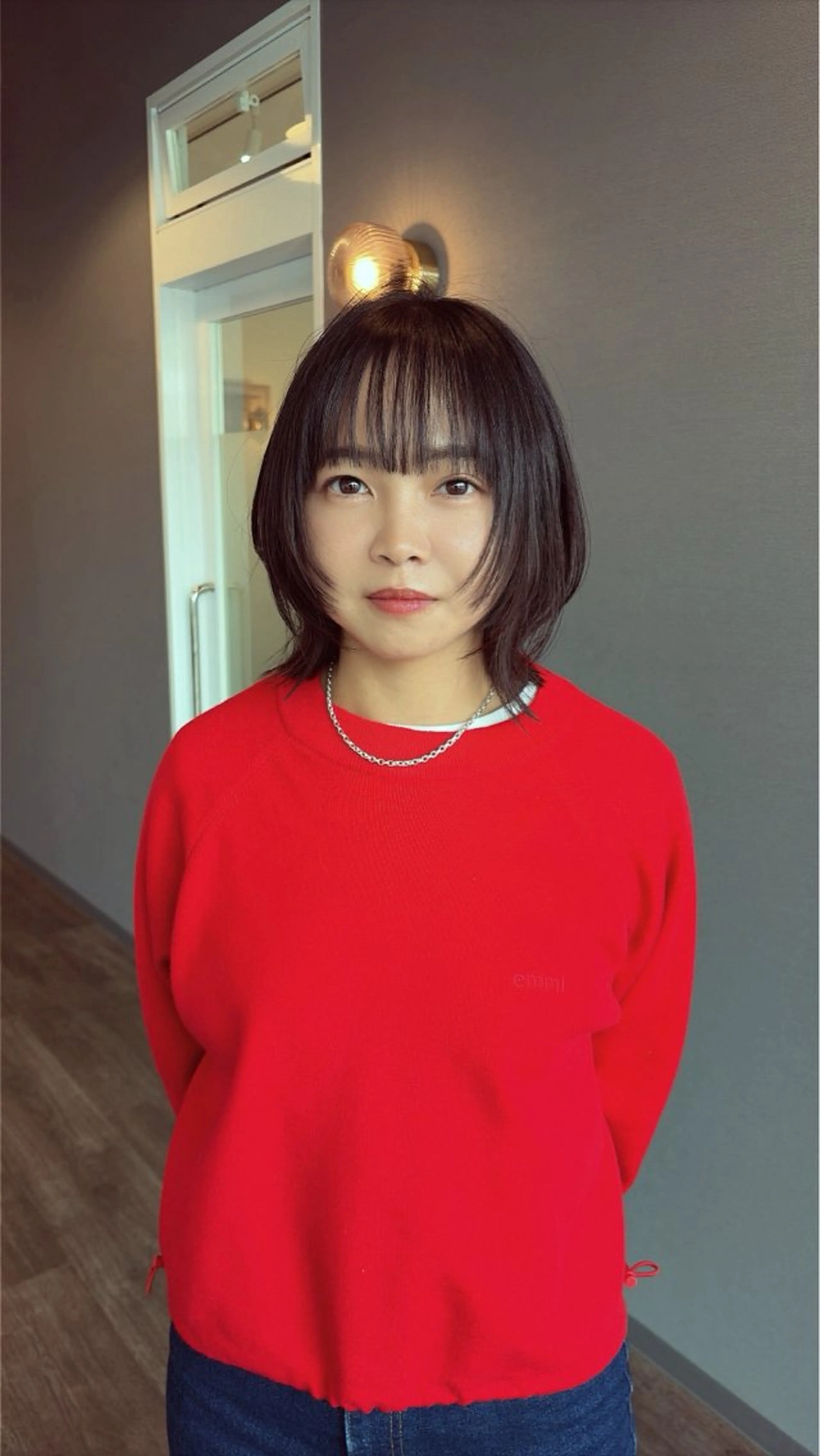 ショート カラー カット ヘアカラー iet.所属・ウルフ/ボブ/耳ツボ ジュエリー◎ricoのヘアスタイル