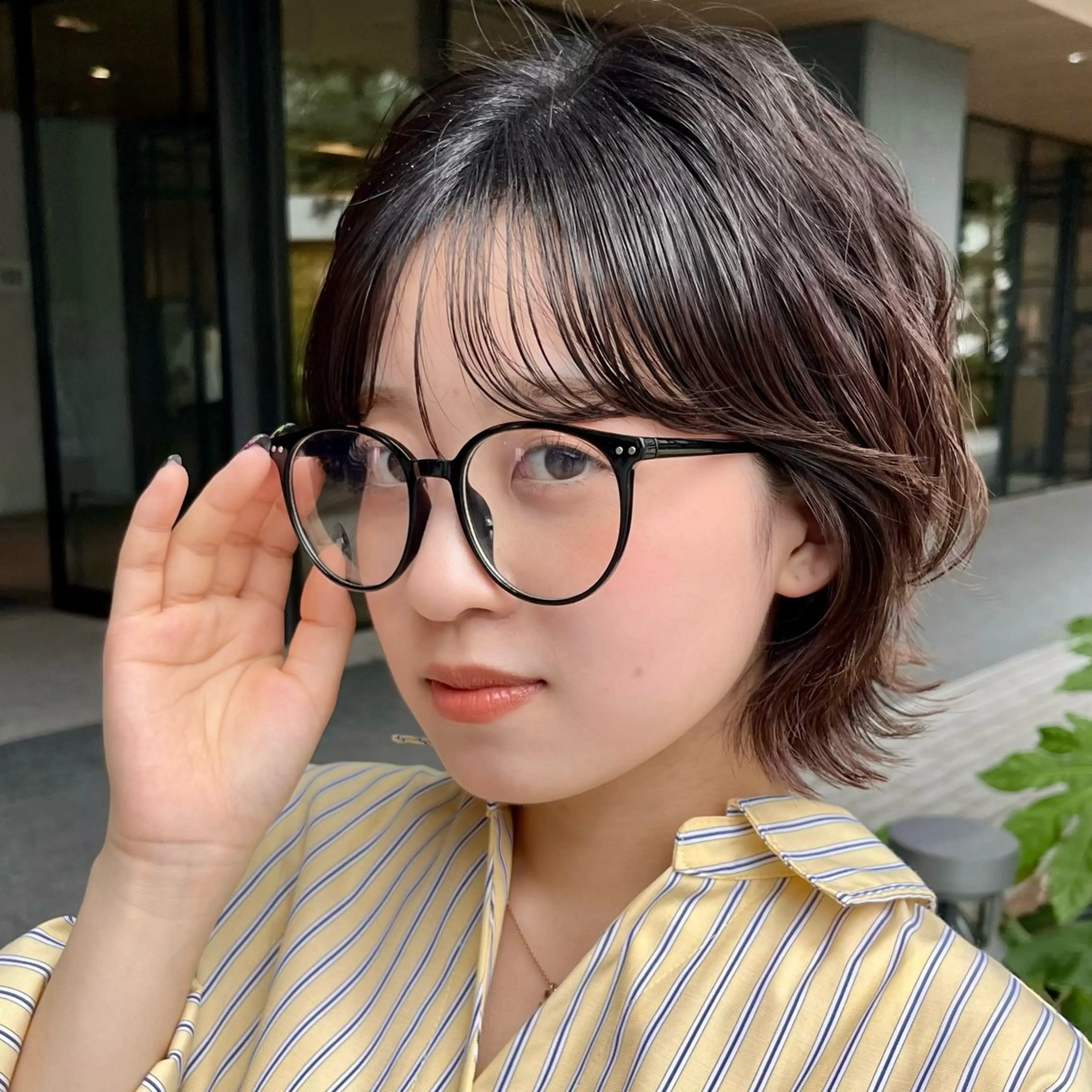 ショート パーマ かわいいを＋🎀🤍 上品hair/ 星愛のヘアスタイル