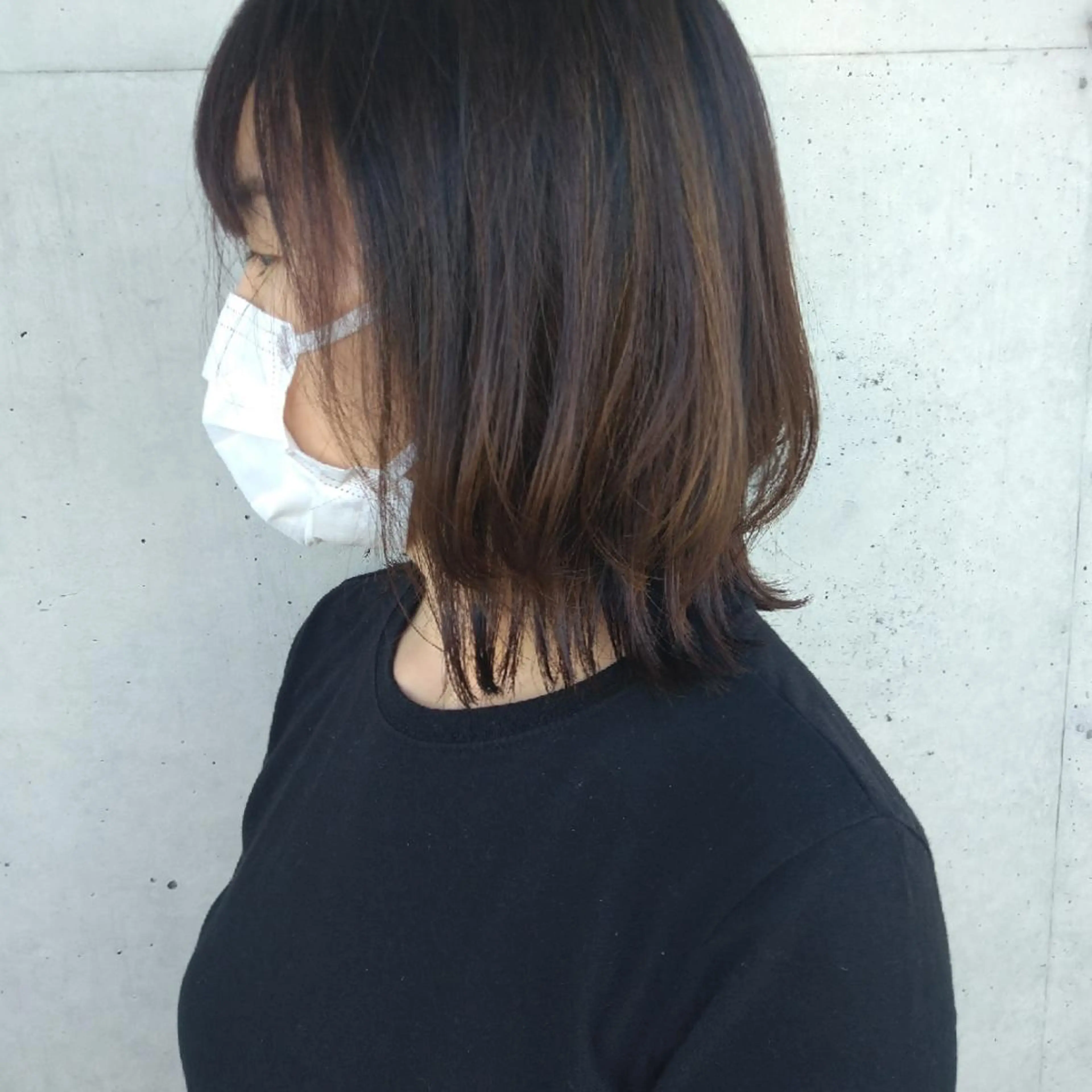 ミディアム onde所属・山田 智加のヘアスタイル