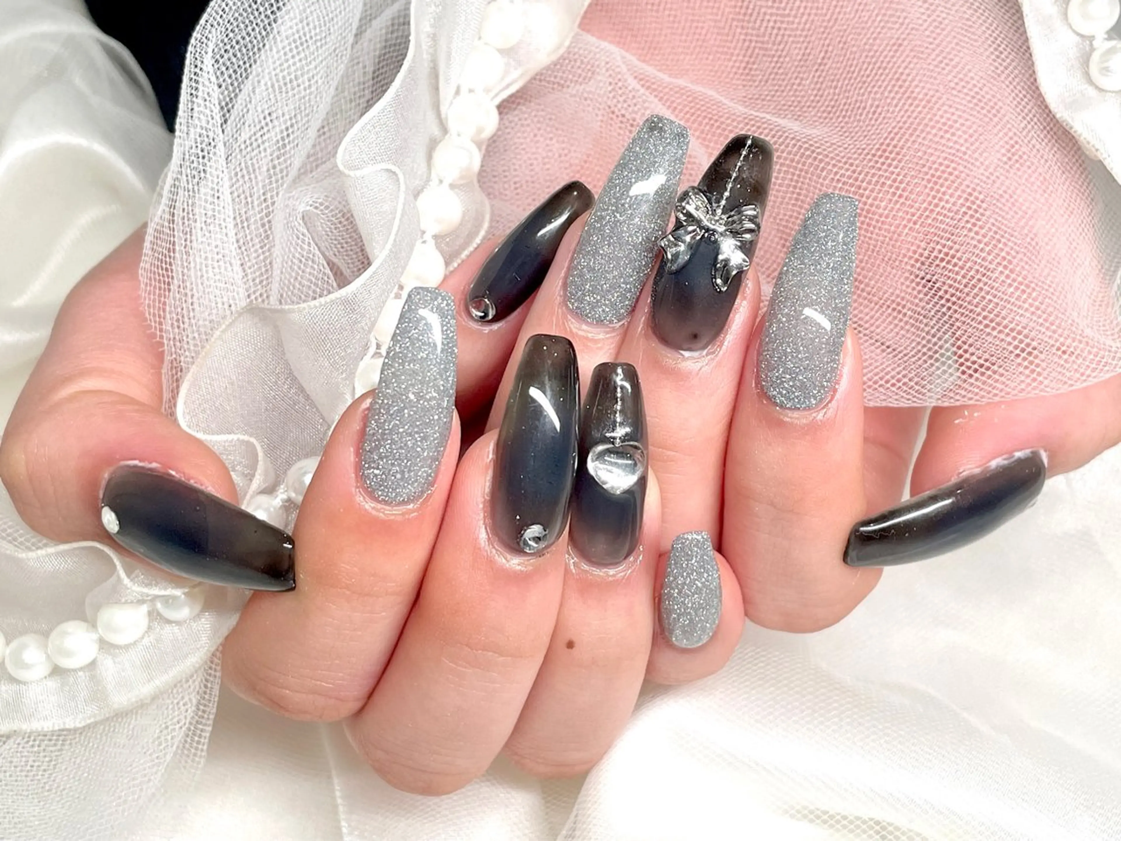 ネイル ハンドネイル ジョアアンジェ京橋店 園田 美碧のネイルデザイン