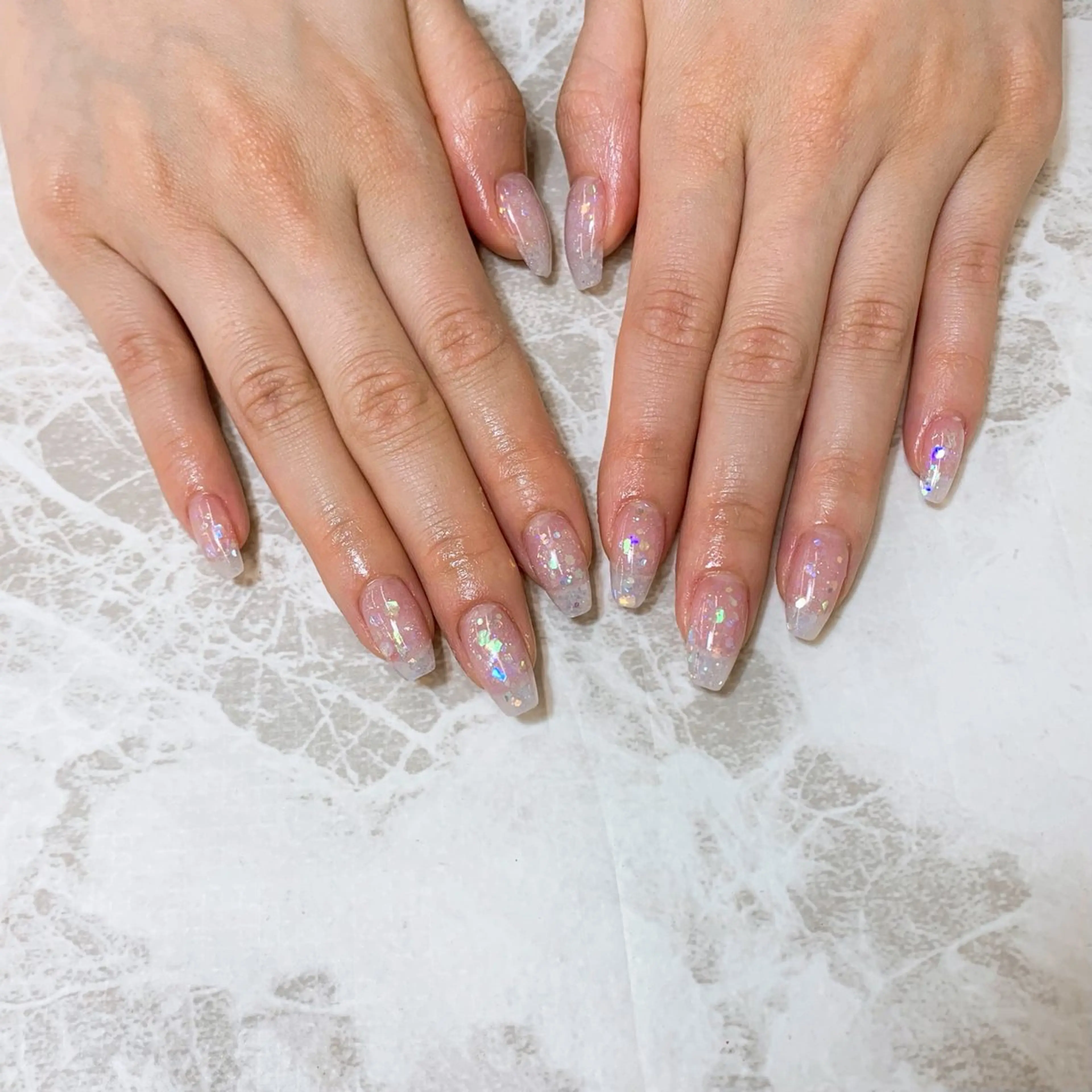 ネイル ハンドネイル ⭐︎休業中の練習⭐︎ JNA認定講師髙橋のネイルデザイン