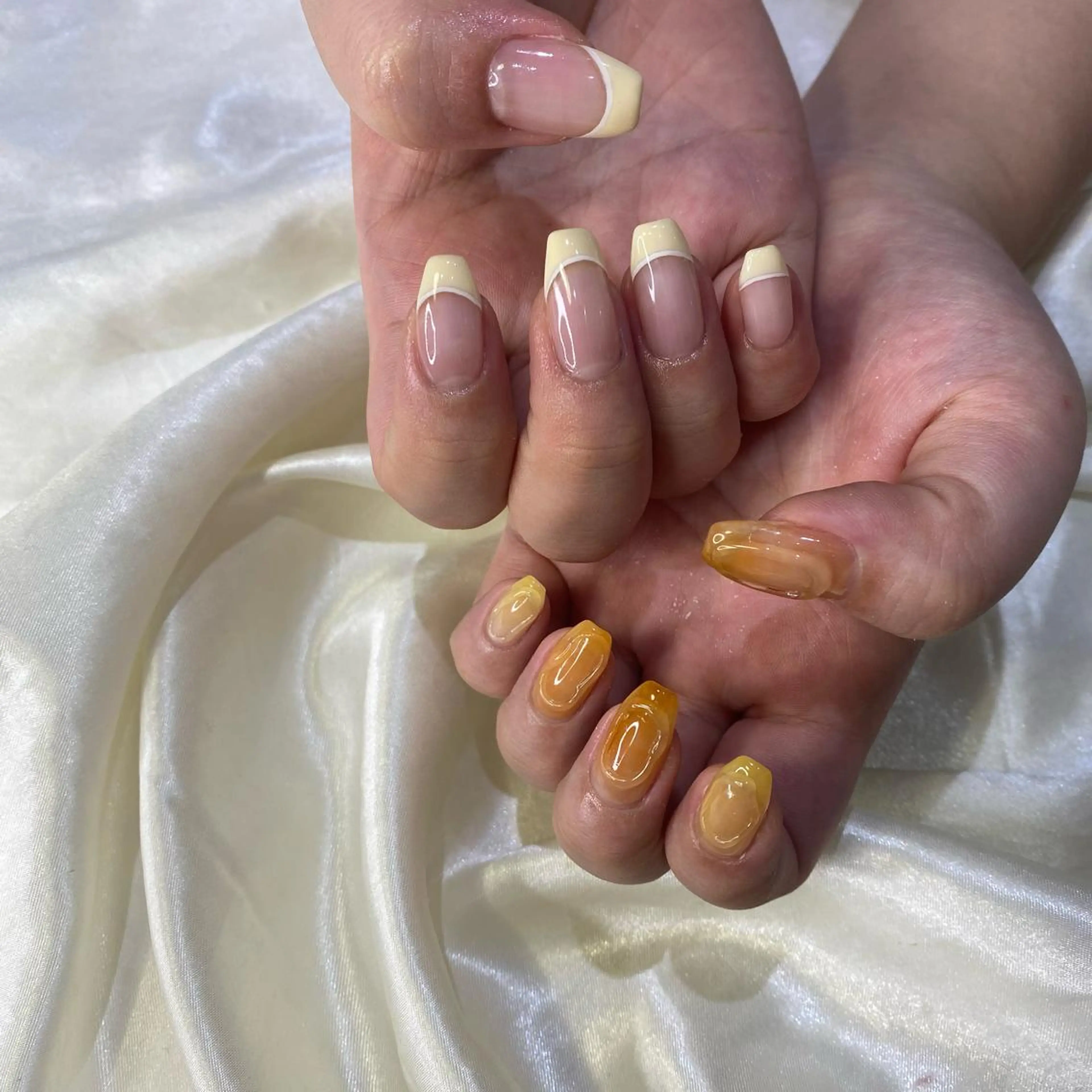 ネイル ハンドネイル 西岡 杏のネイルデザイン