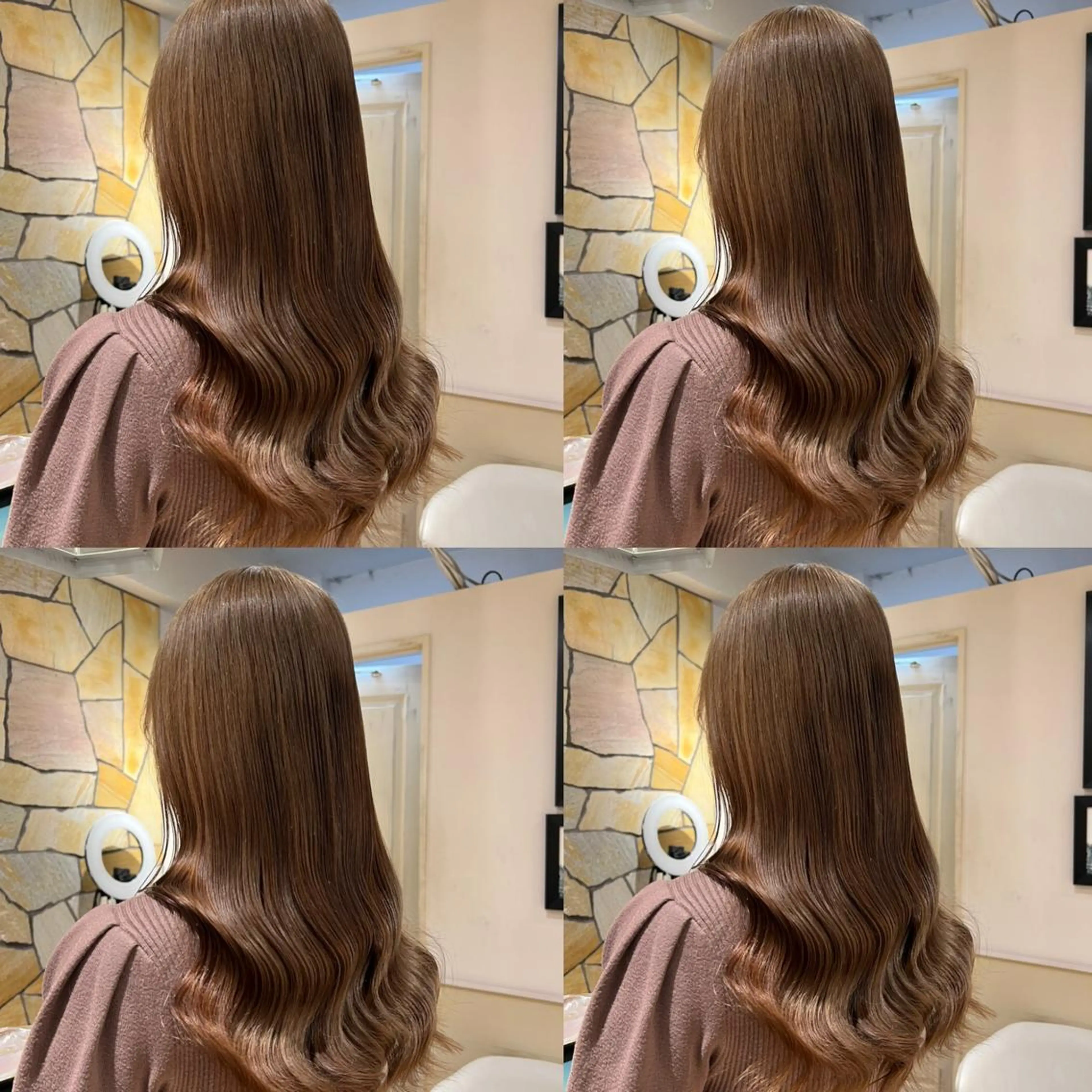 セミロング カラー ブリーチ ケアブリーチ ダブルカラー イヤリングカラー インナーカラー カット ヘアカラー トリートメント レイヤー×髪質改善 マネージャー安藤光司のヘアスタイル