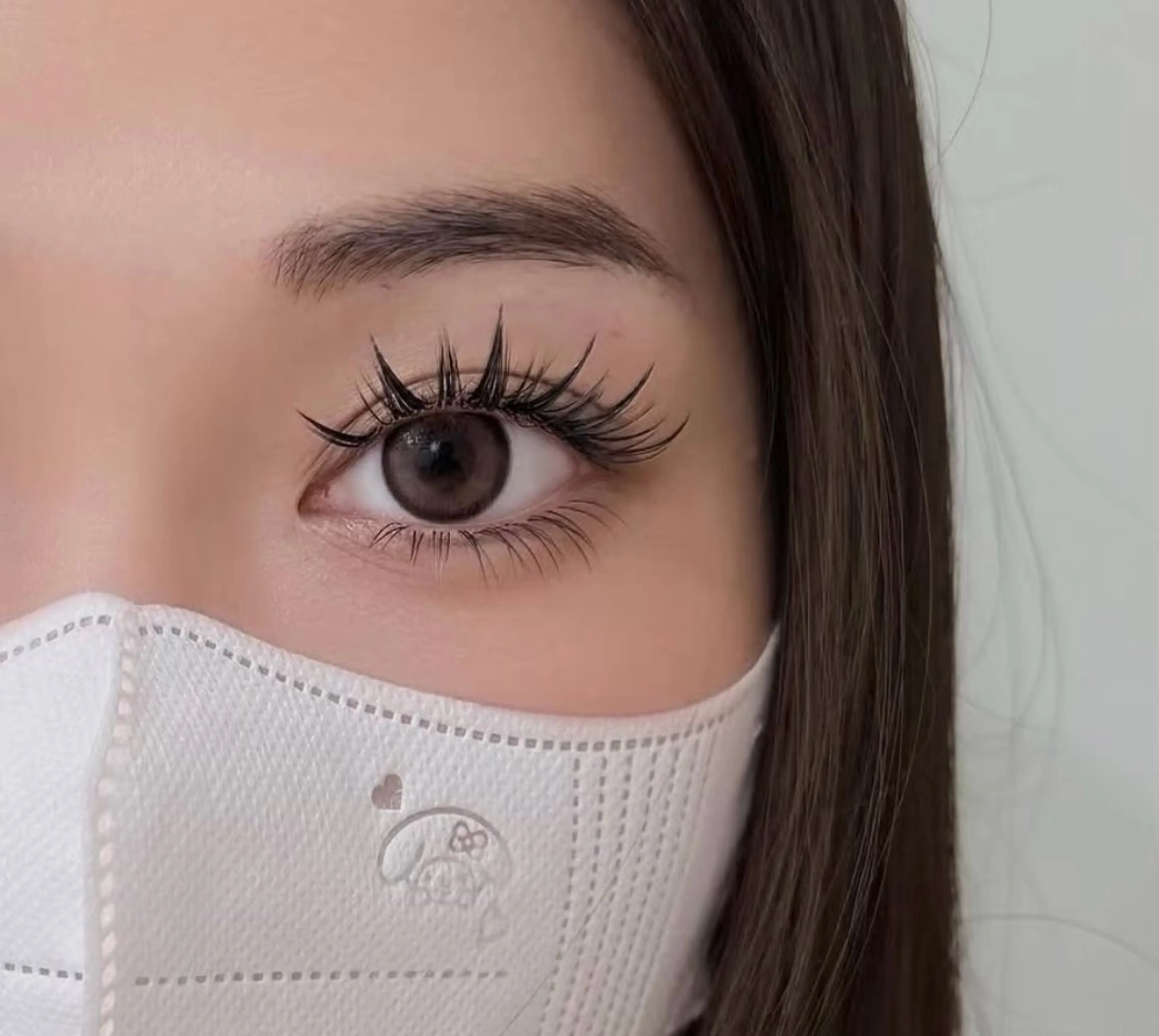 マツエク・マツパ Mirai‘beauty salon新大久保店所属・LEDアイラッシュ みらいサロンのマツエク・マツパデザイン