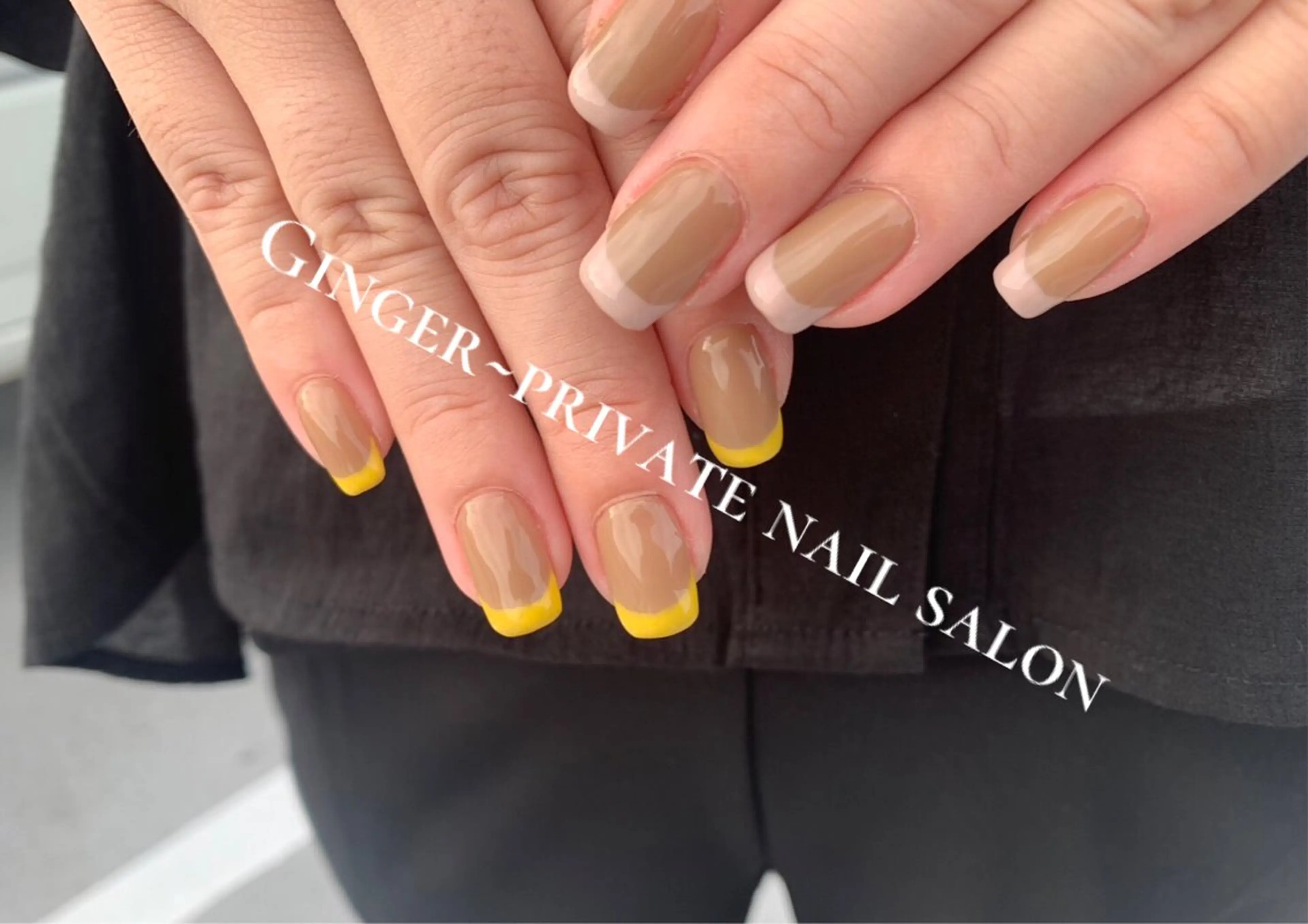 ネイル フットネイル グラデーション ニュアンスネイル オフィスネイル GinGer nail salonのネイルデザイン