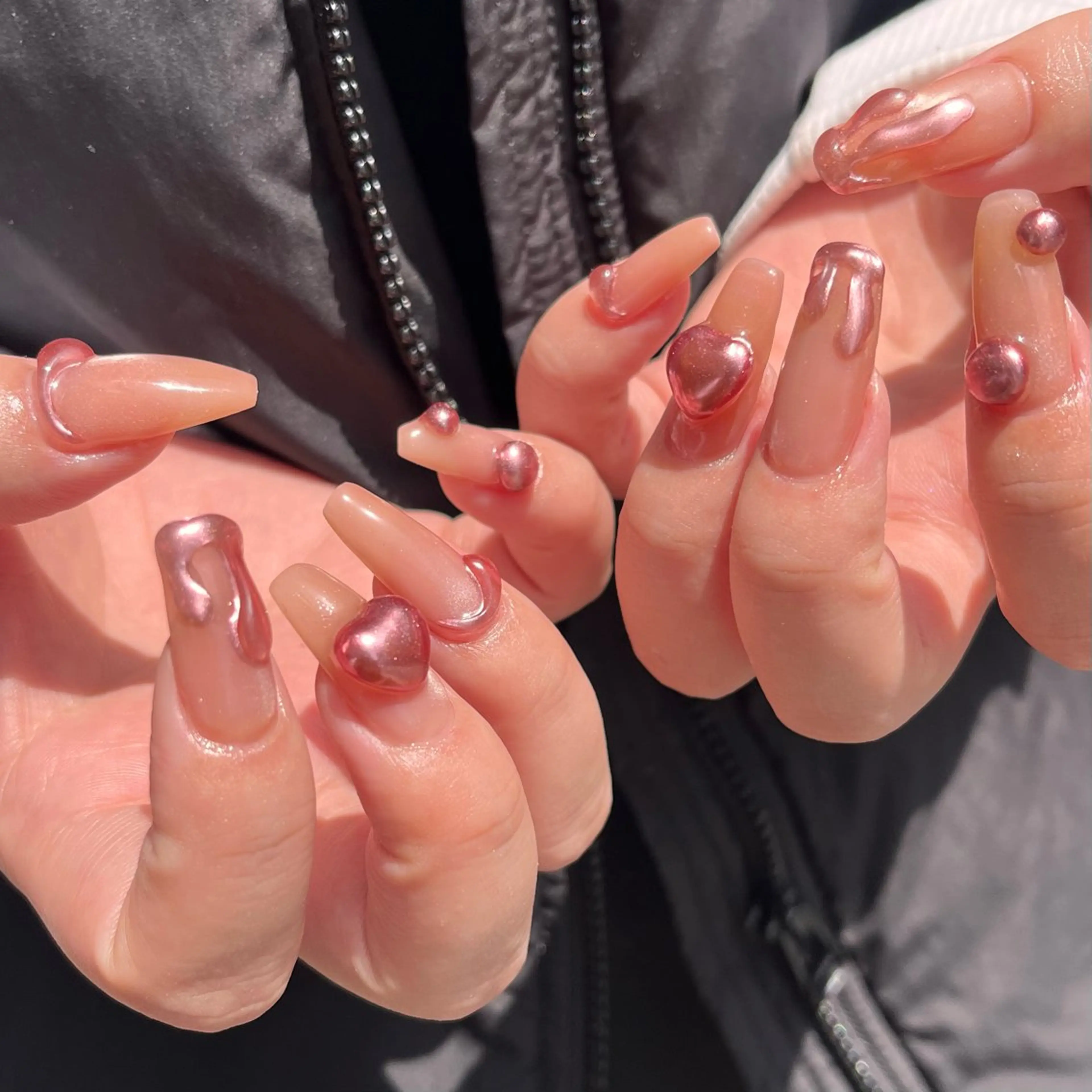 ネイル ぷっくりネイル ハンドネイル ballie／小野原 なつみのネイルデザイン