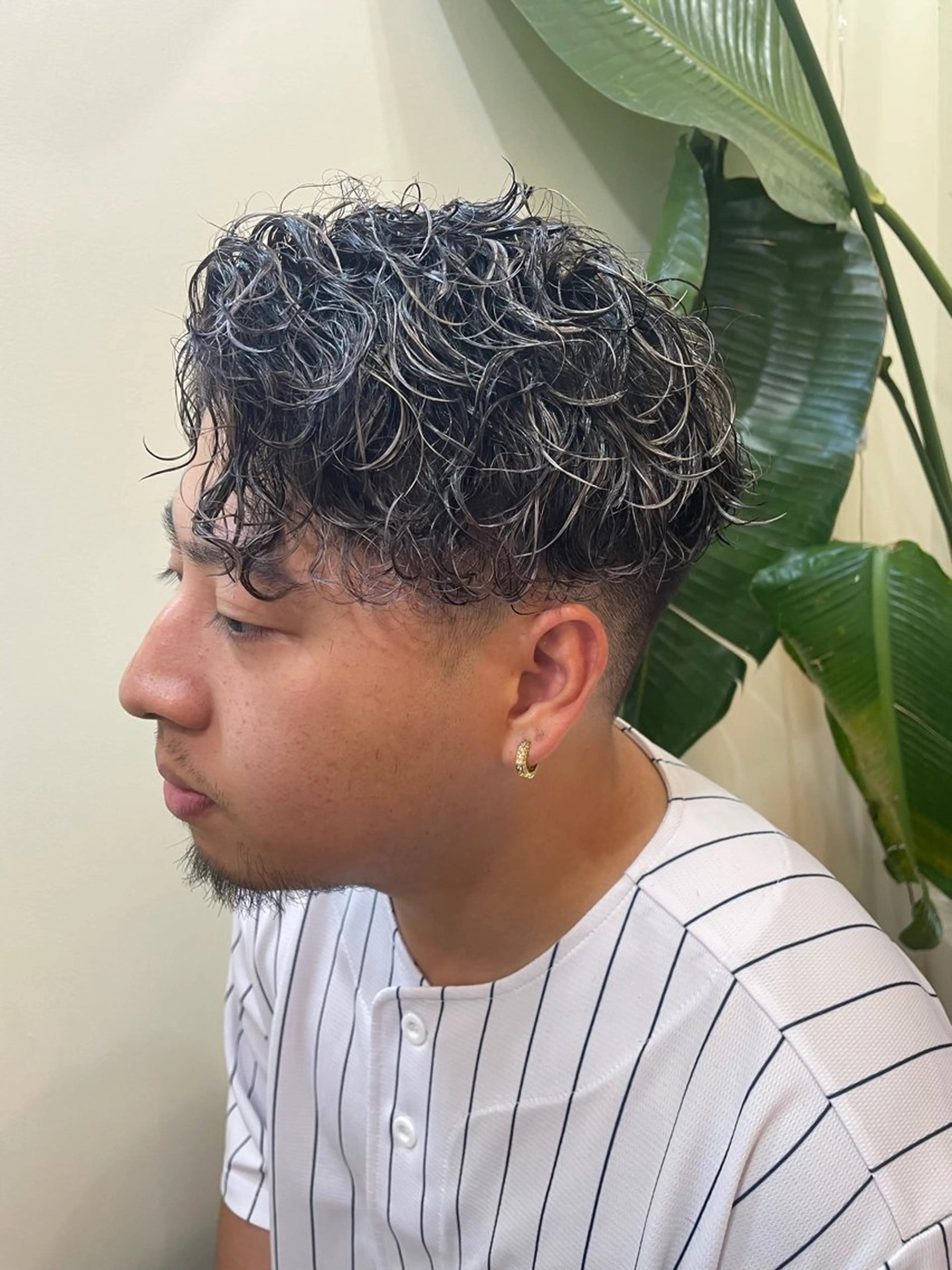 ショート パーマ スパイラルパーマ カット パーマ WEST OLAND加藤圭介のヘアスタイル