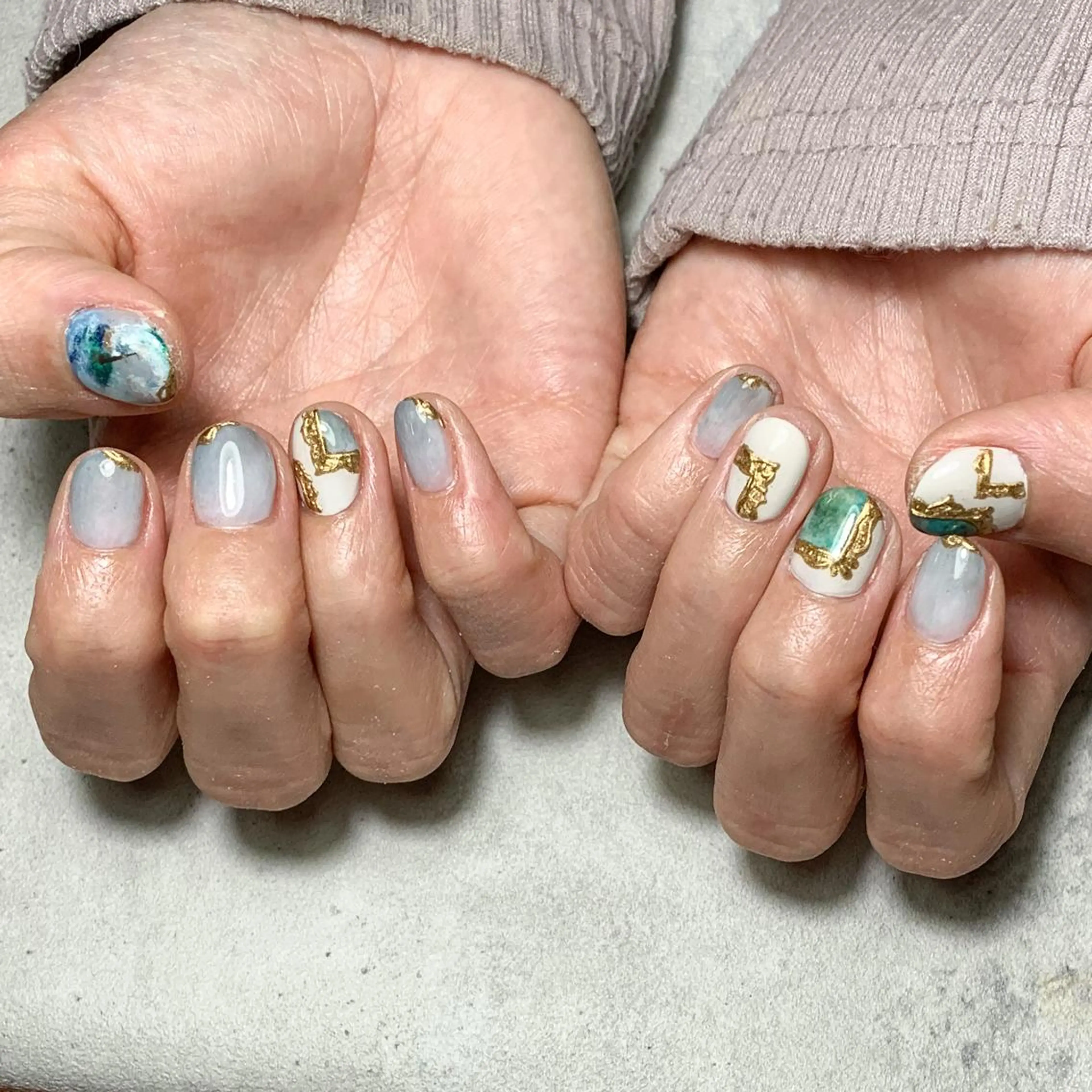 ネイル ハンドネイル atelier　FIORITURA所属・FIORITURA aiのネイルデザイン