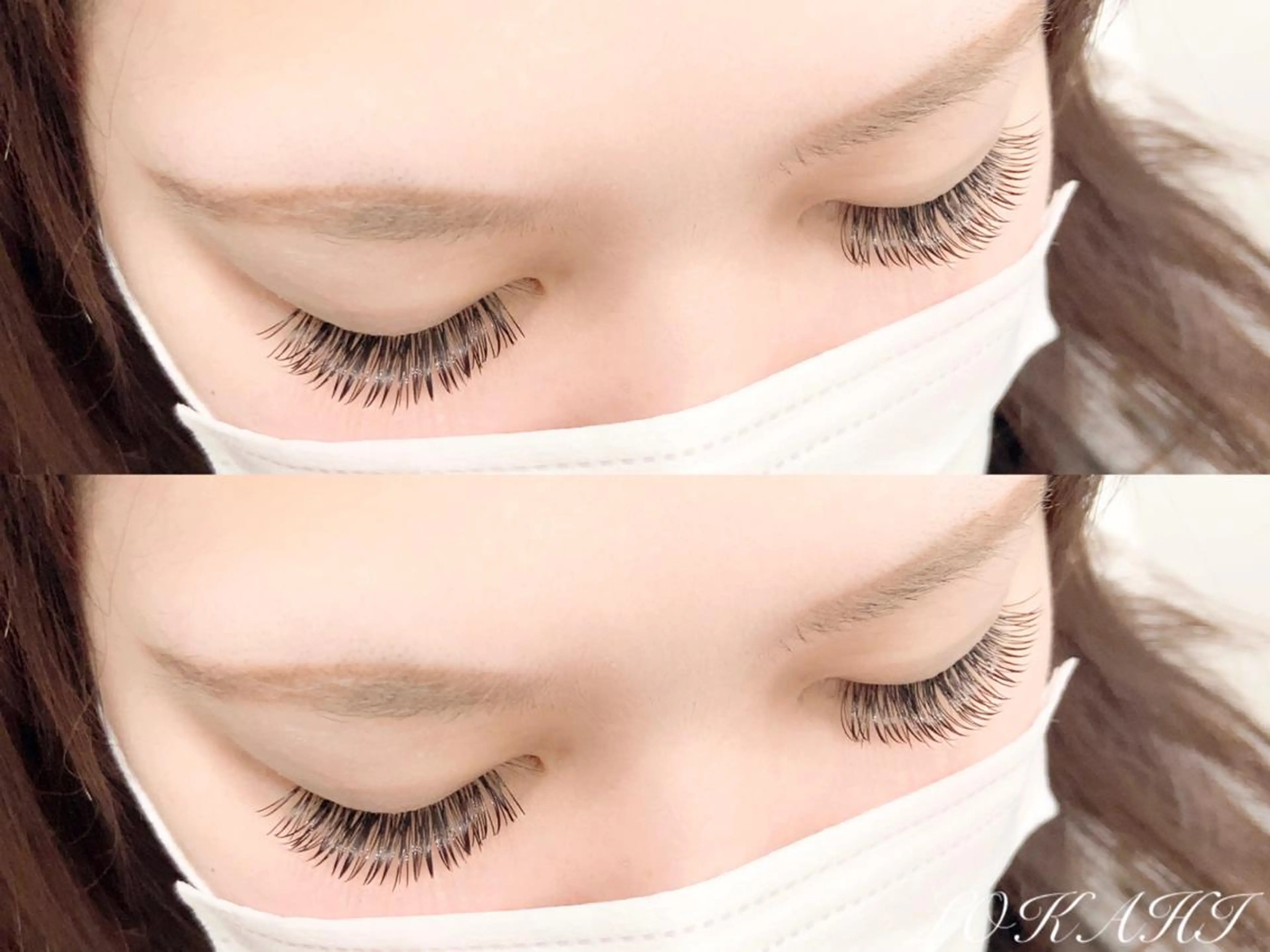 マツエク・マツパ フラットラッシュ Manuel🤎 平井のマツエク・マツパデザイン