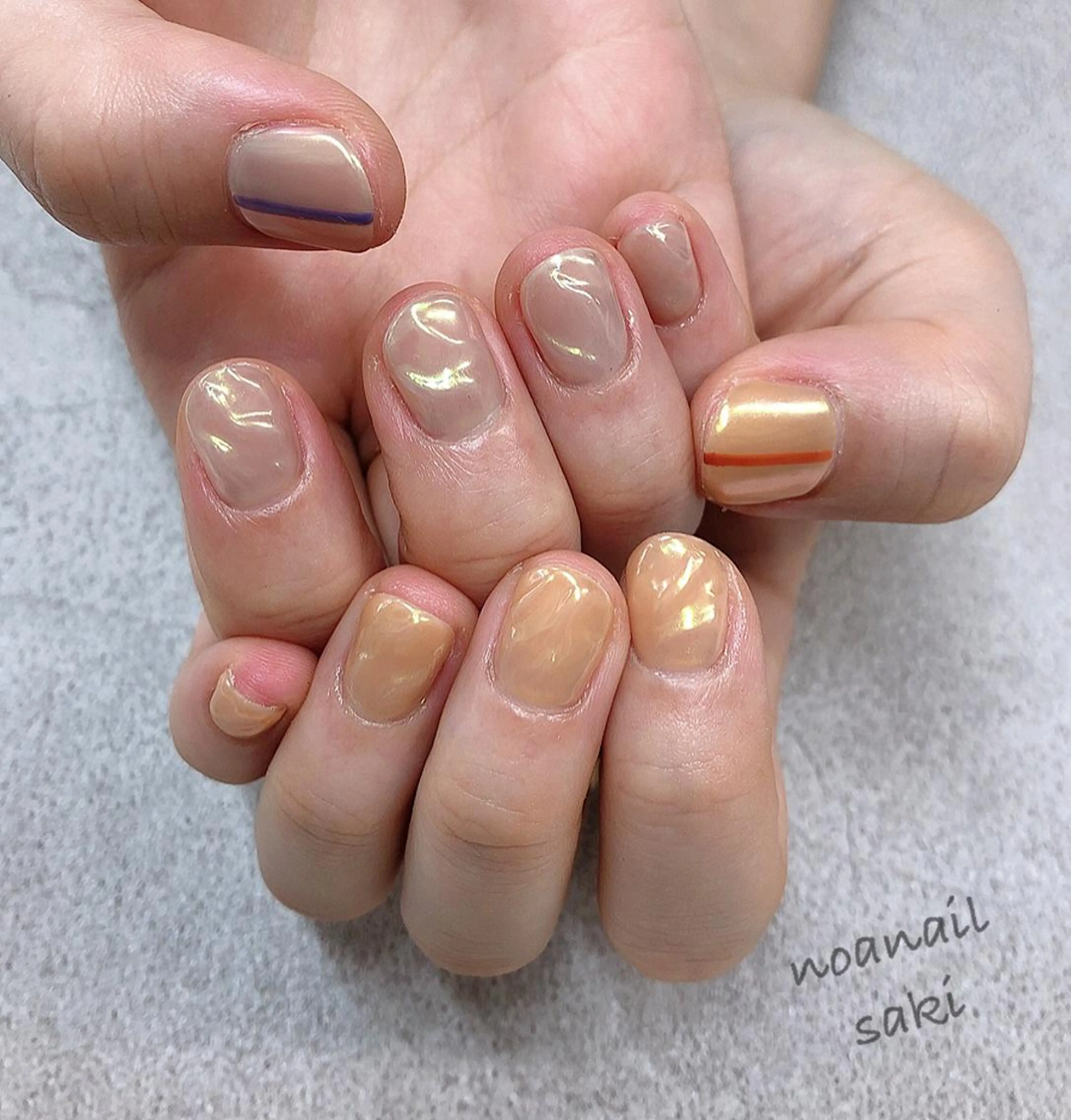 ネイル nailsalon noa所属・nailist sakiのネイルデザイン