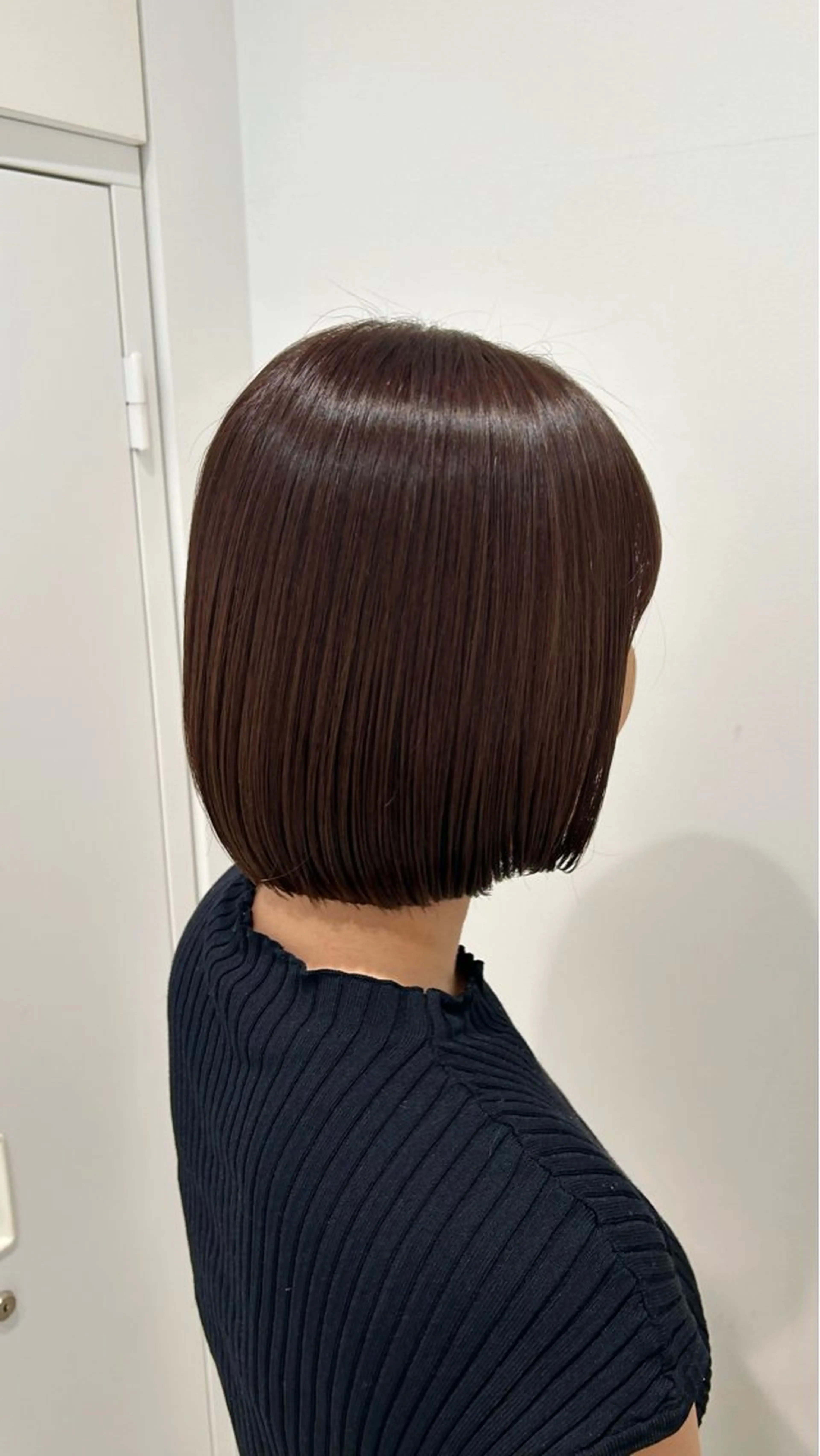 ミディアム レイヤー・ナチュラル RUKUのヘアスタイル