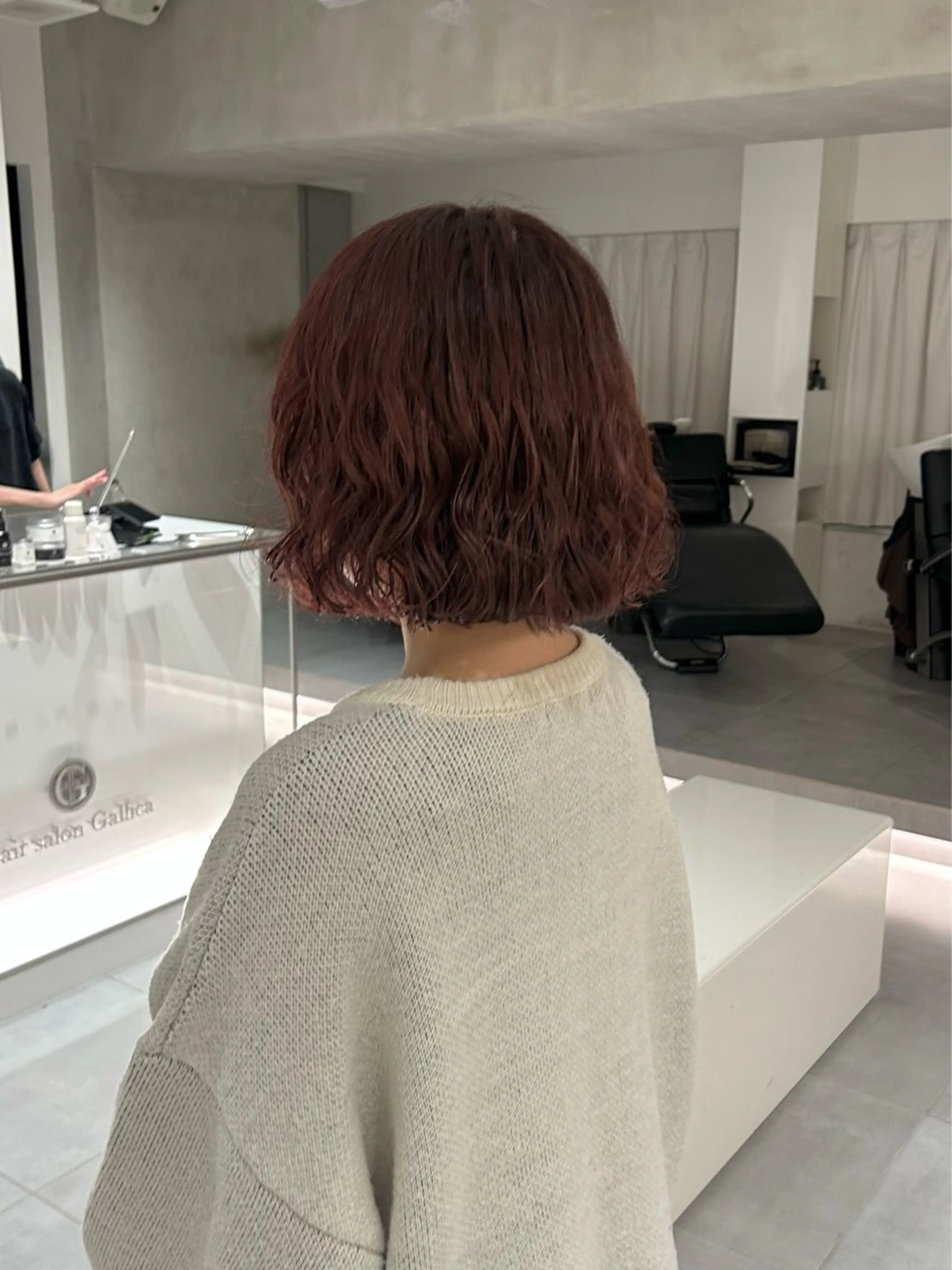 ミディアム カラー カット ヘアカラー 🧚つやさらhair 🧚manakaのヘアスタイル
