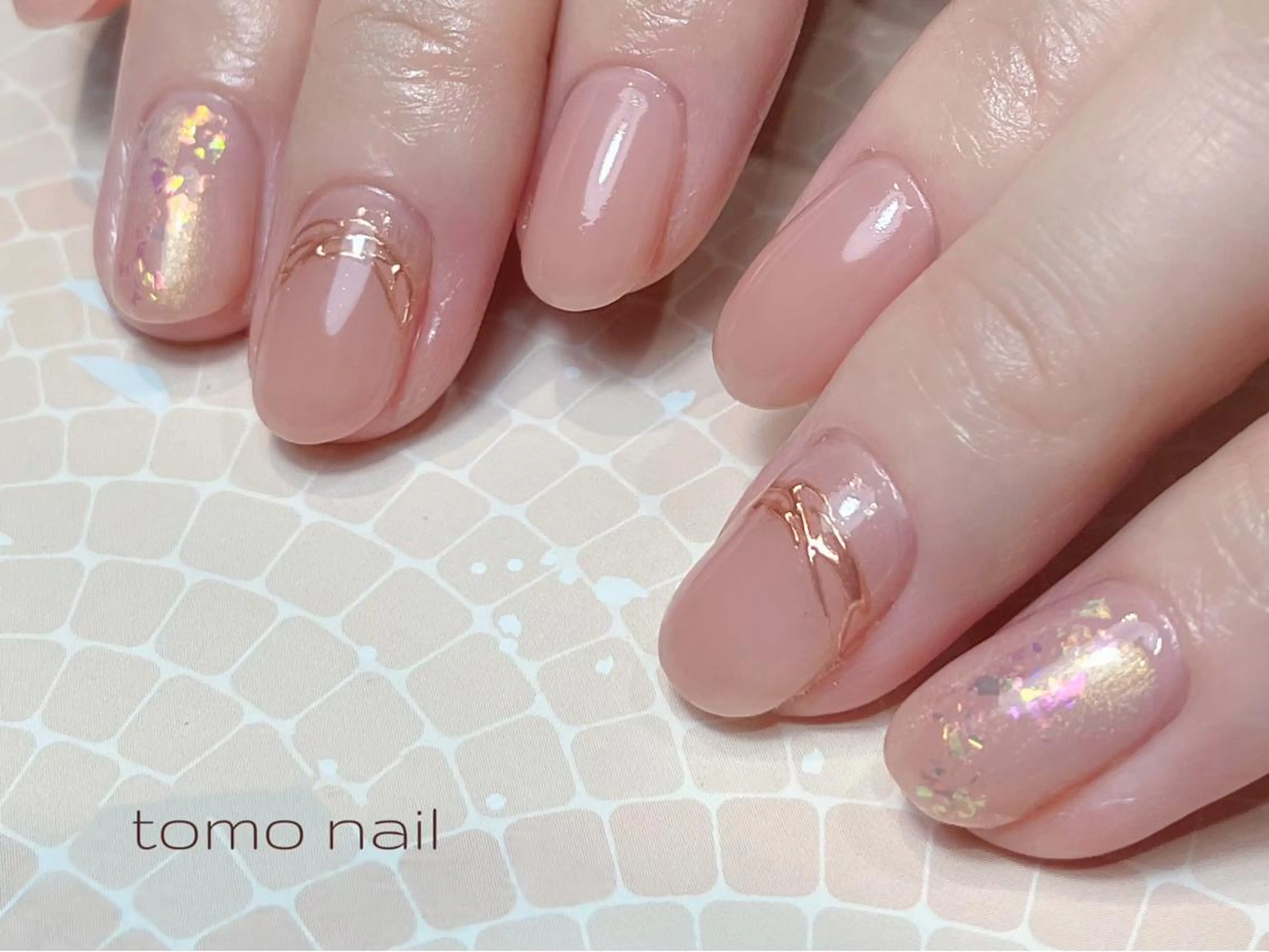 ネイル ハンドネイル Private nail salon Lune【リュヌ】所属・nail salon tomoのネイルデザイン