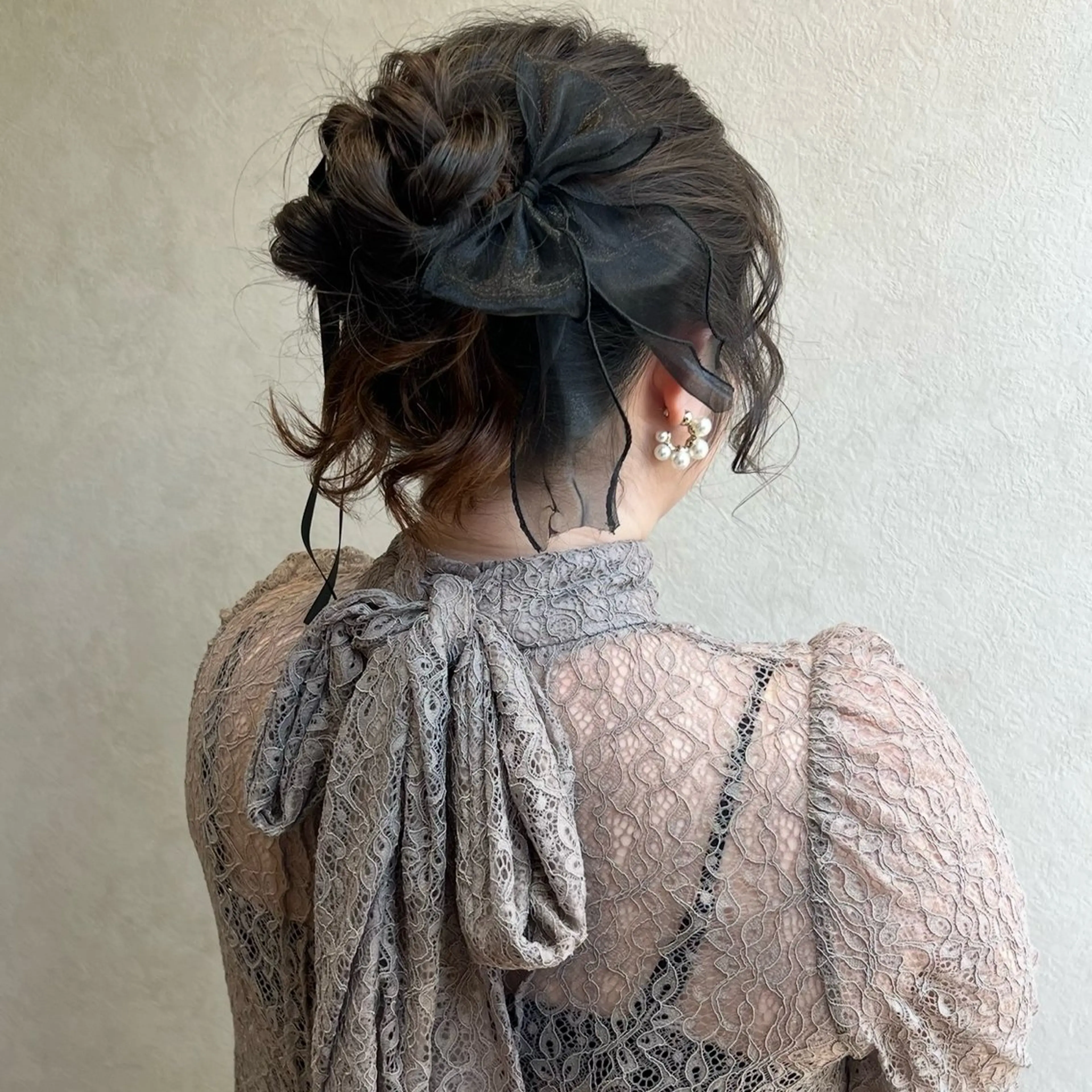 ミディアム 濱野 梨奈のヘアスタイル