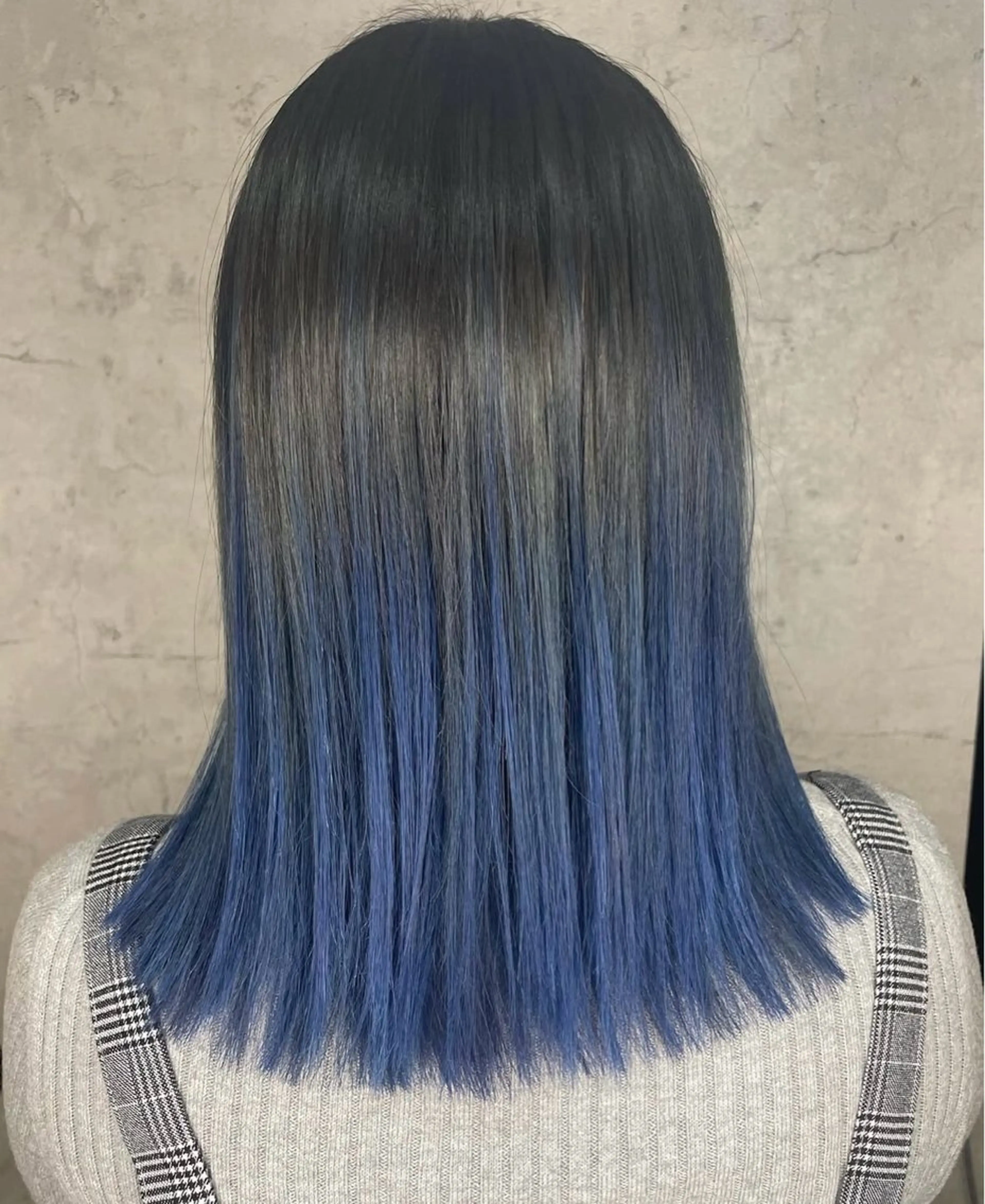 ミディアム カラー ヘアアレンジ バレイヤージュ レイヤーカット ヘアカラー トリートメント ヘアセット Aloa横浜所属・トップスタイリスト Shoyaのヘアスタイル