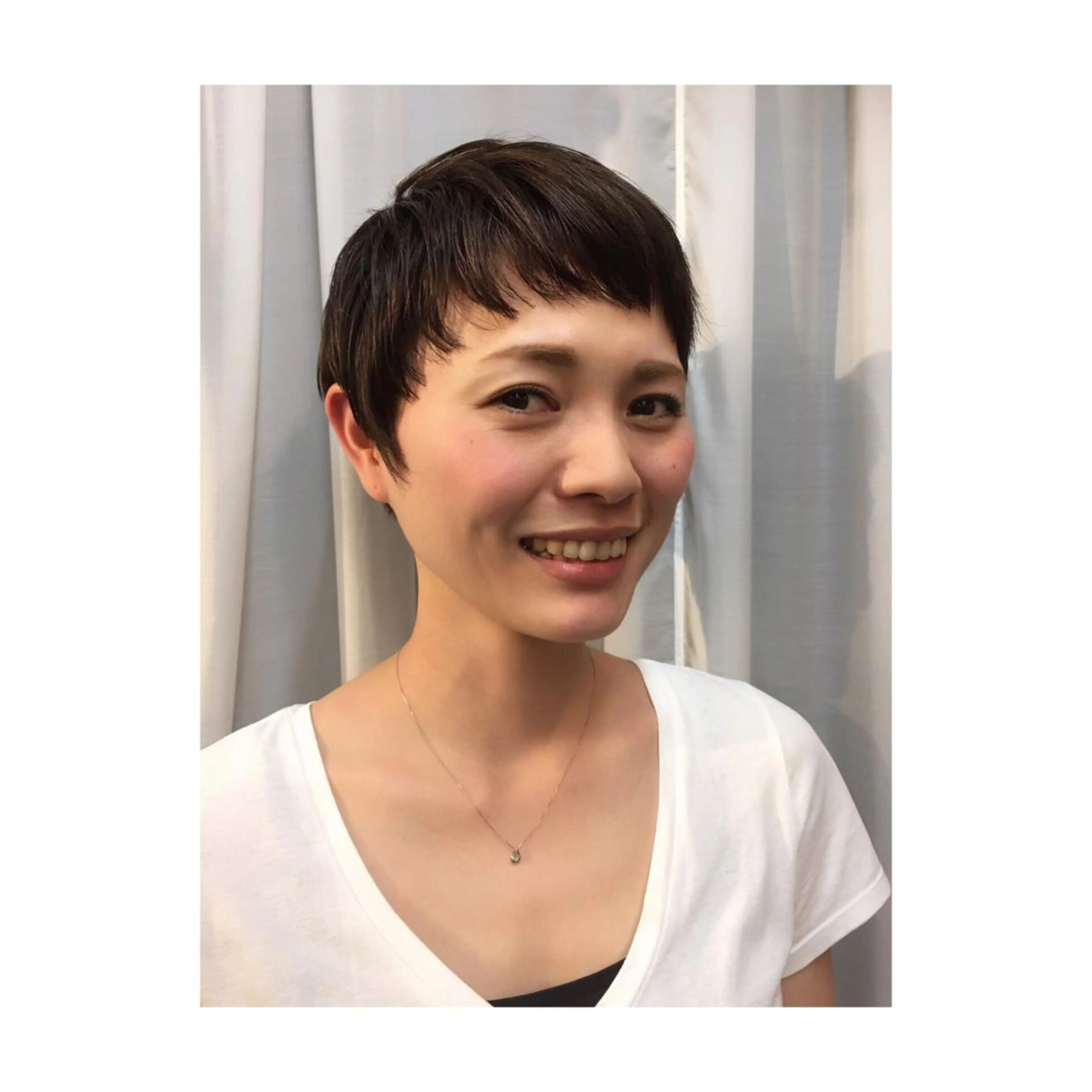 ショート 林 梓のヘアスタイル