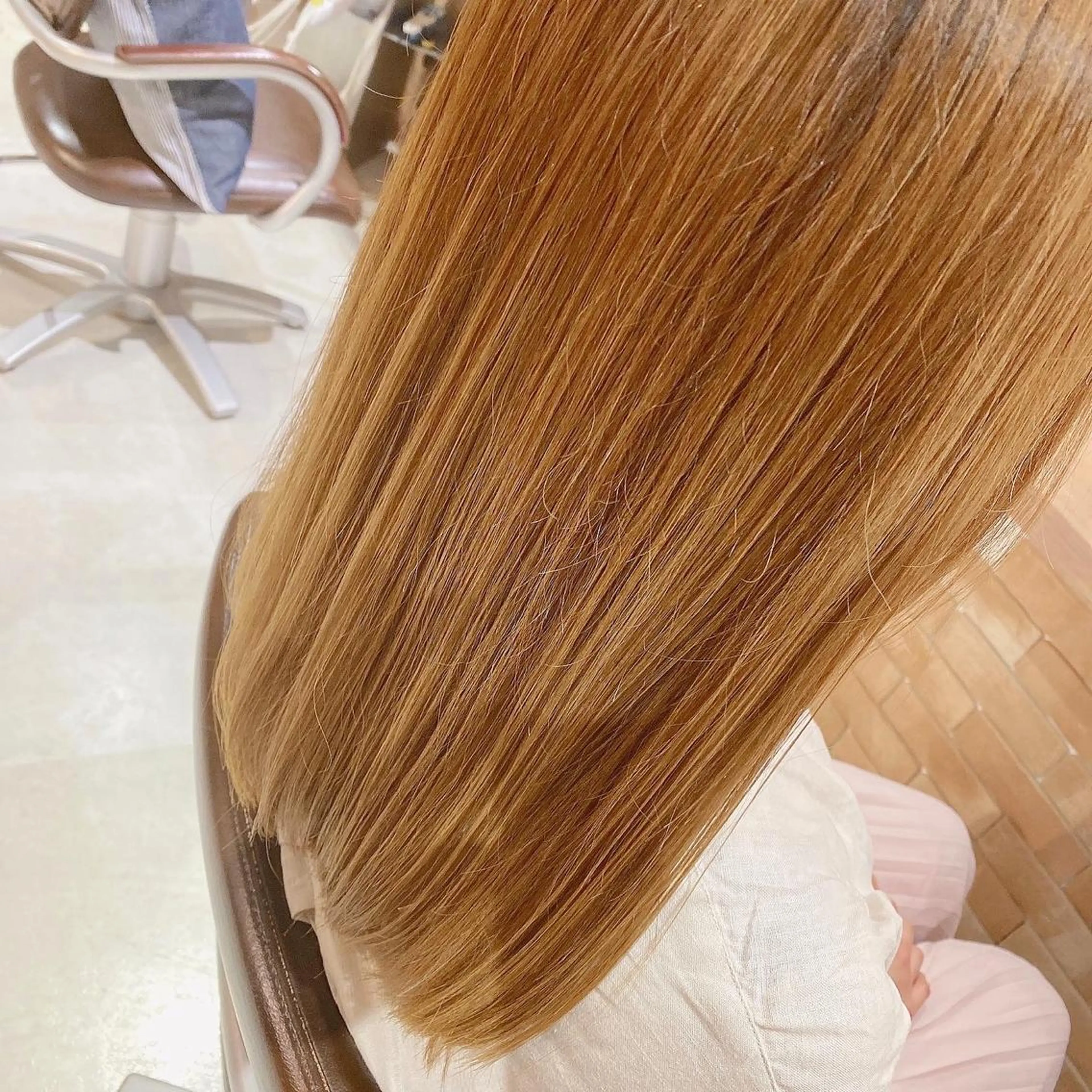 ロング 髪質改善 トリートメント 酸熱トリートメント SALOWIN 池袋Suite店所属・髪質改善特化 安東駿介のヘアスタイル