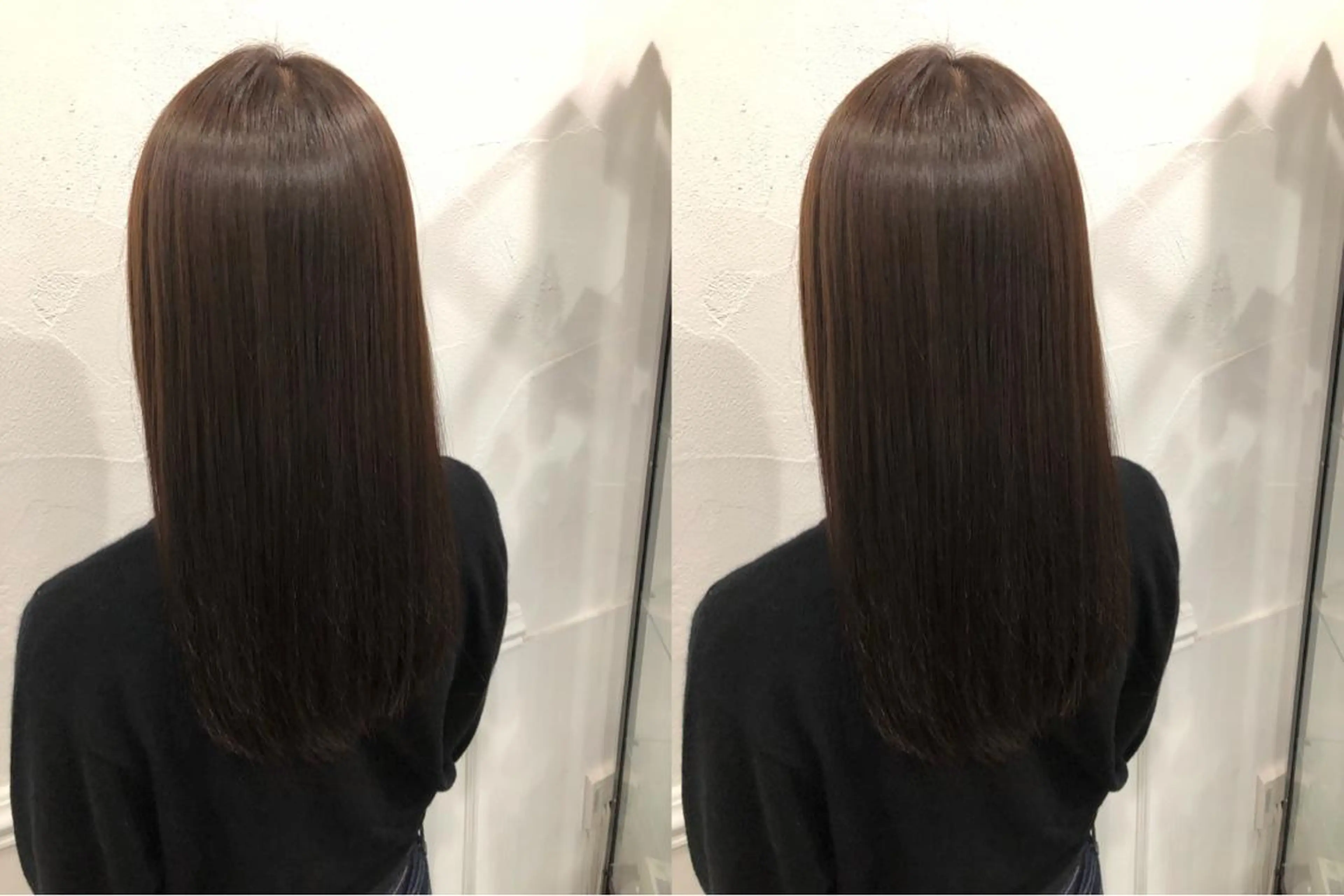 ロング カラー パーマ ヘアアレンジ メンズ キッズ ネイル マツエク・マツパ シルク 💟Chloe原宿店 🩶ハイトーンのヘアスタイル