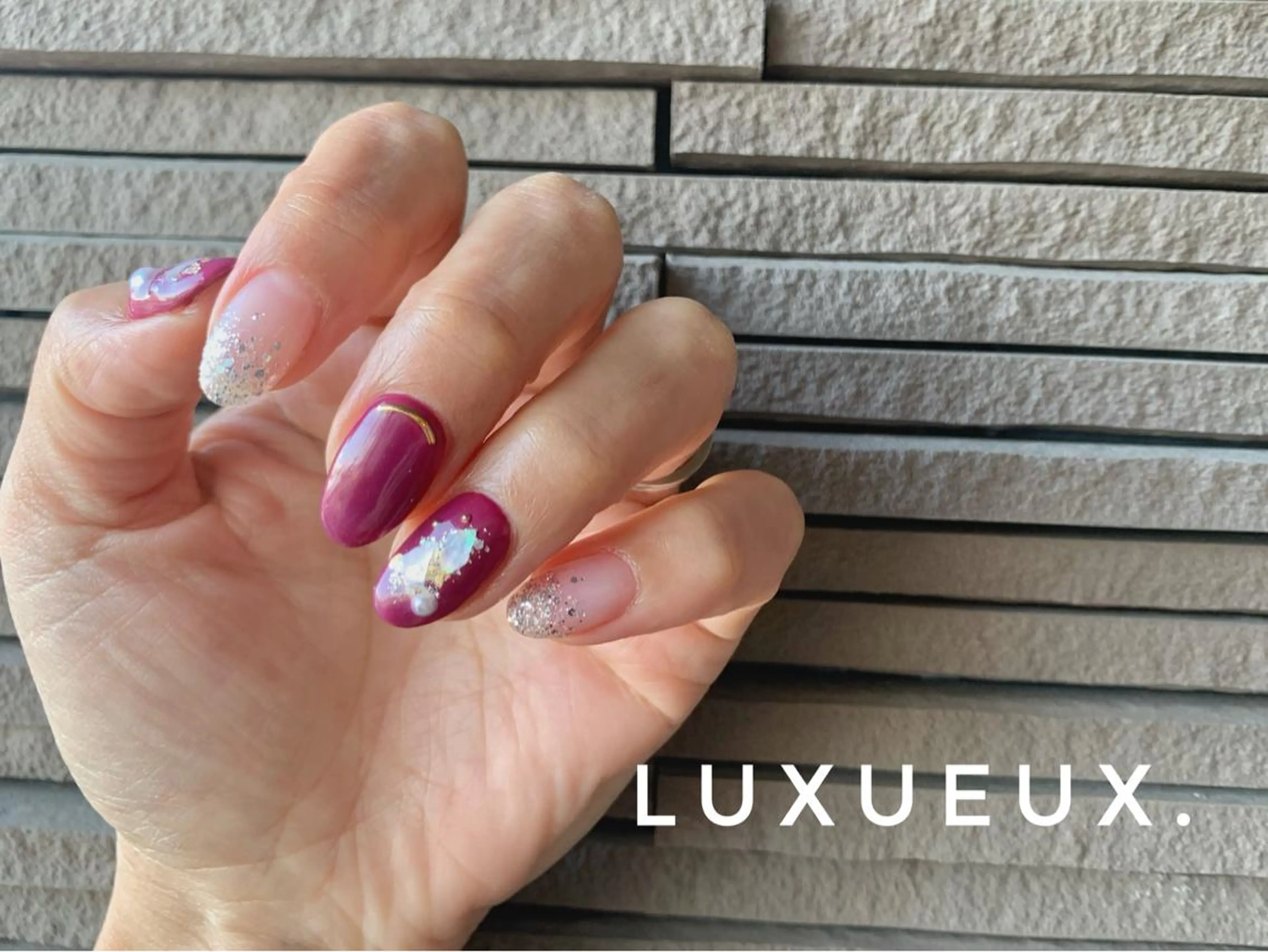 ネイル LUXUEUX春日店所属・LUXUEUX春日店 (ルクソー)のネイルデザイン