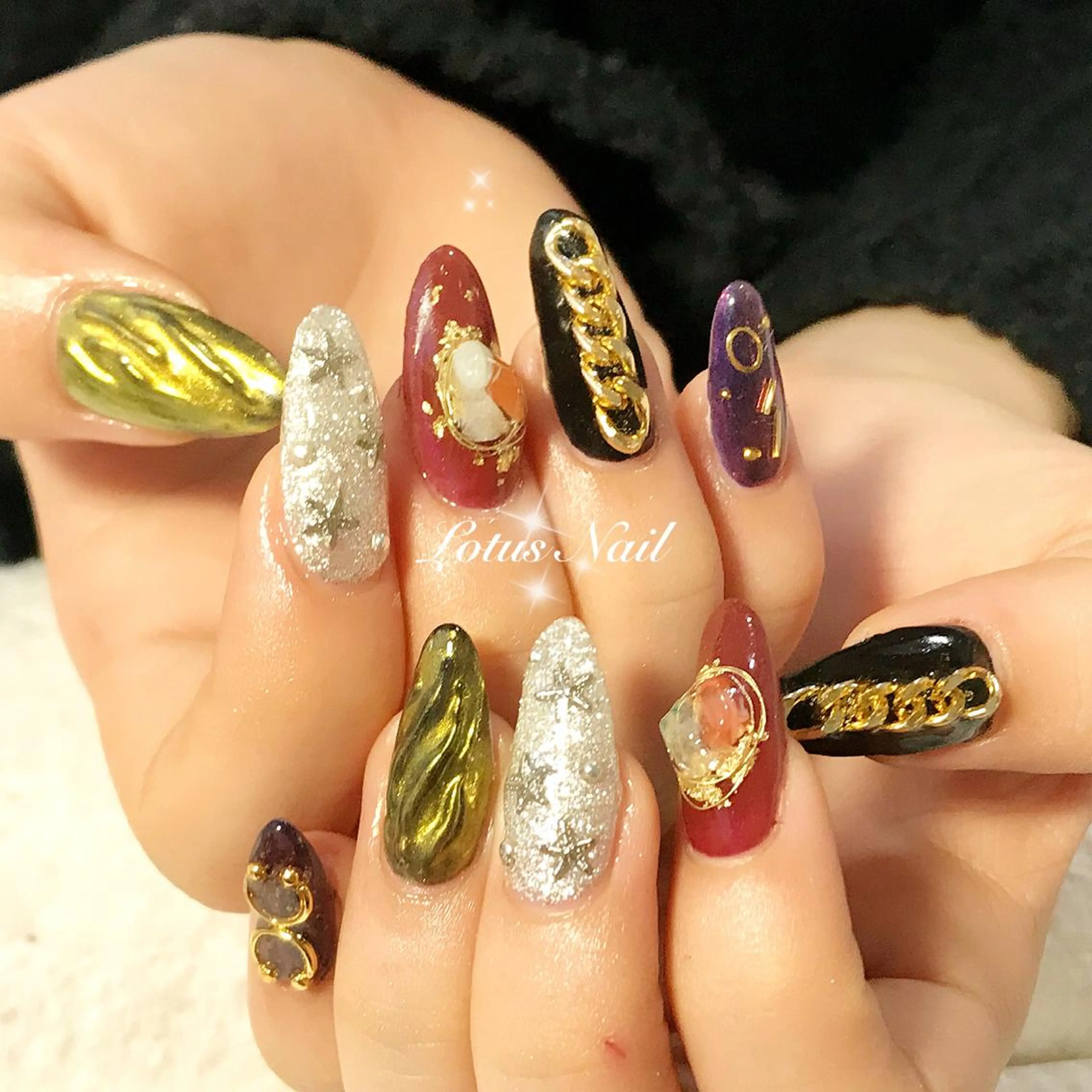 ネイル Lotus Nailのネイルデザイン