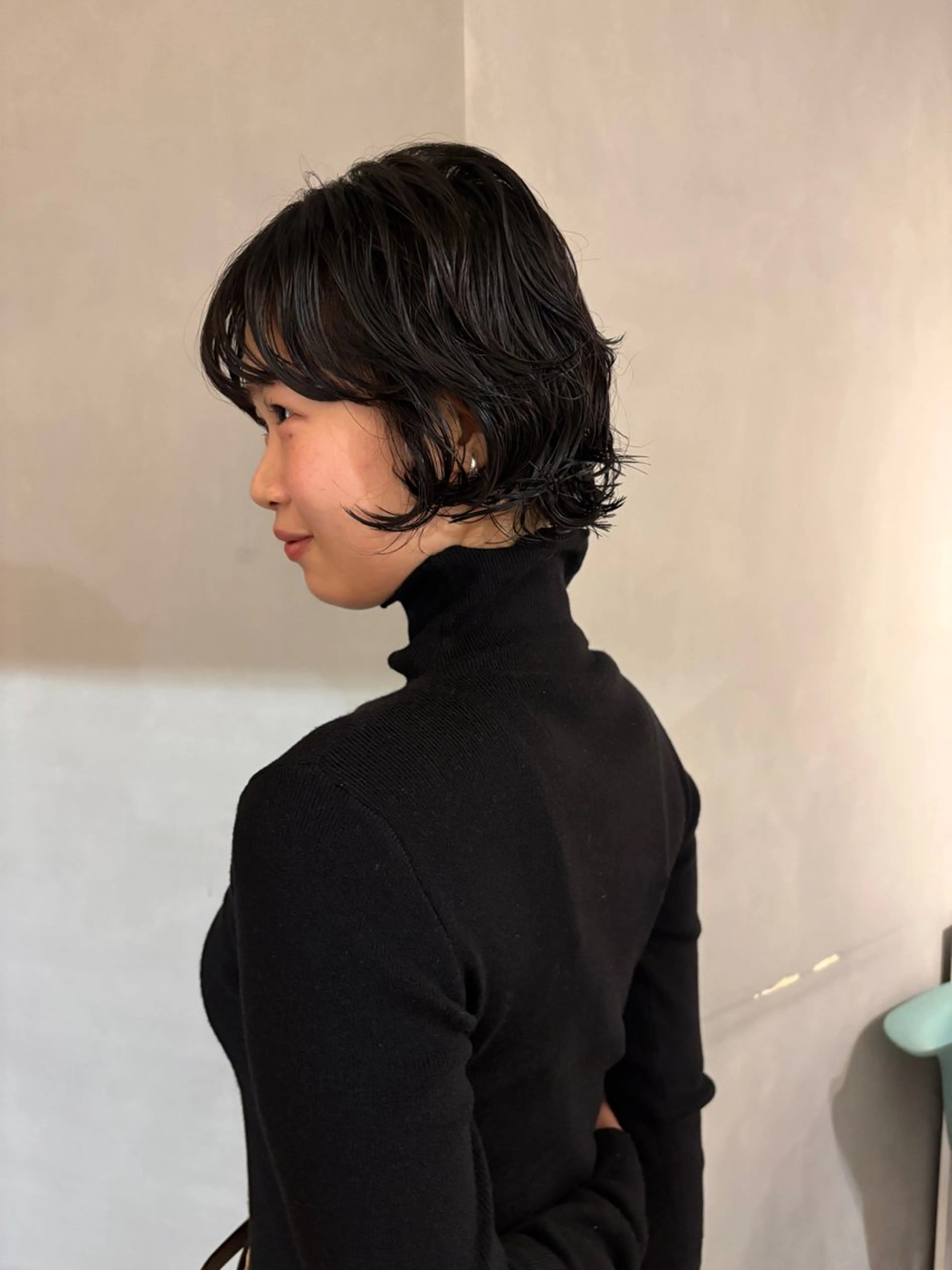 ショート カット パーマ パーマ/ボブ,ロング ヤマシタミウ🌀のヘアスタイル