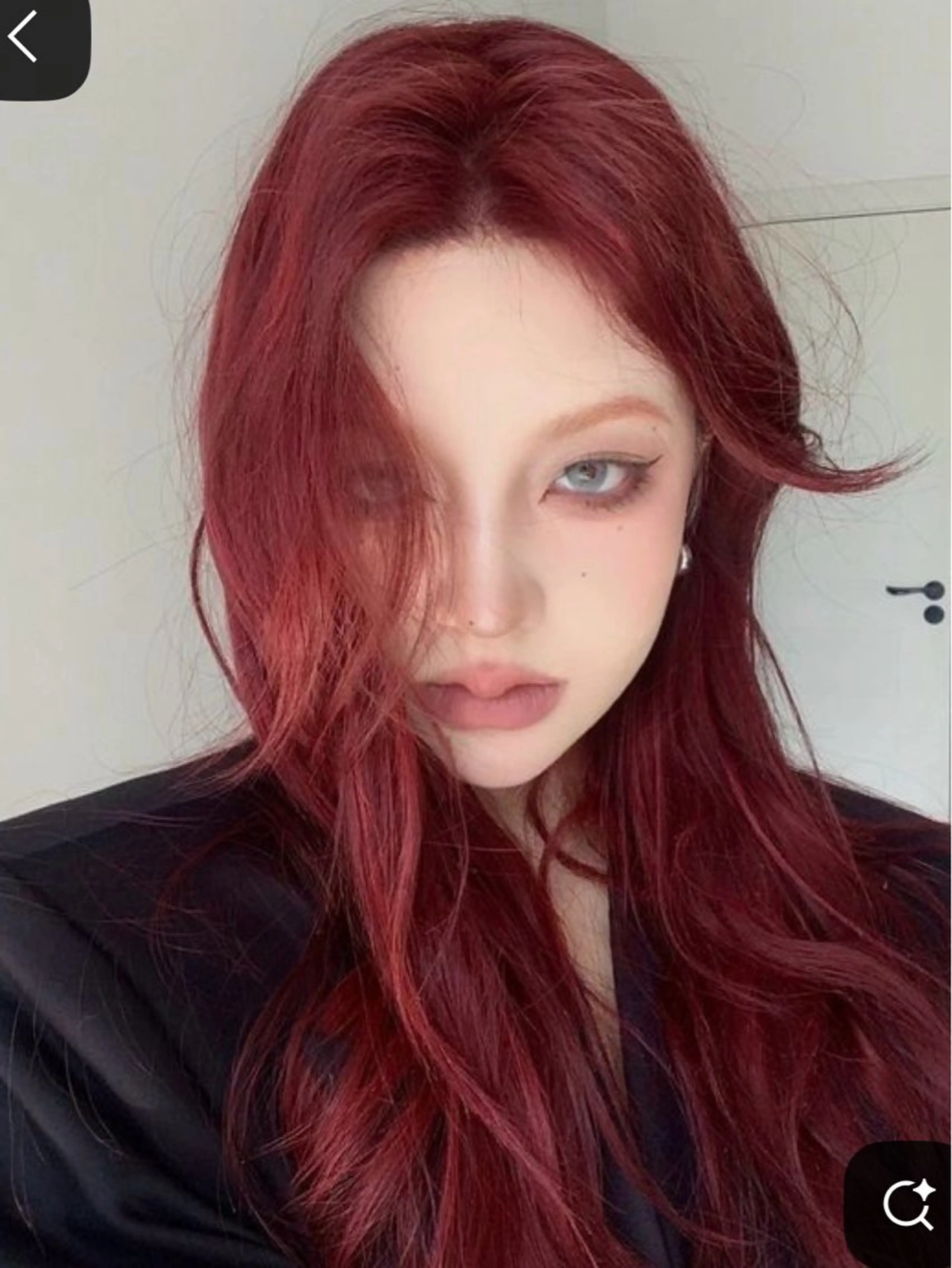 セミロング カラー ベージュカラー 透明感カラー グレージュ レッドカラー レイヤーカット ヘアカラー トリートメント nonoka オリーブ/グレージュのヘアスタイル