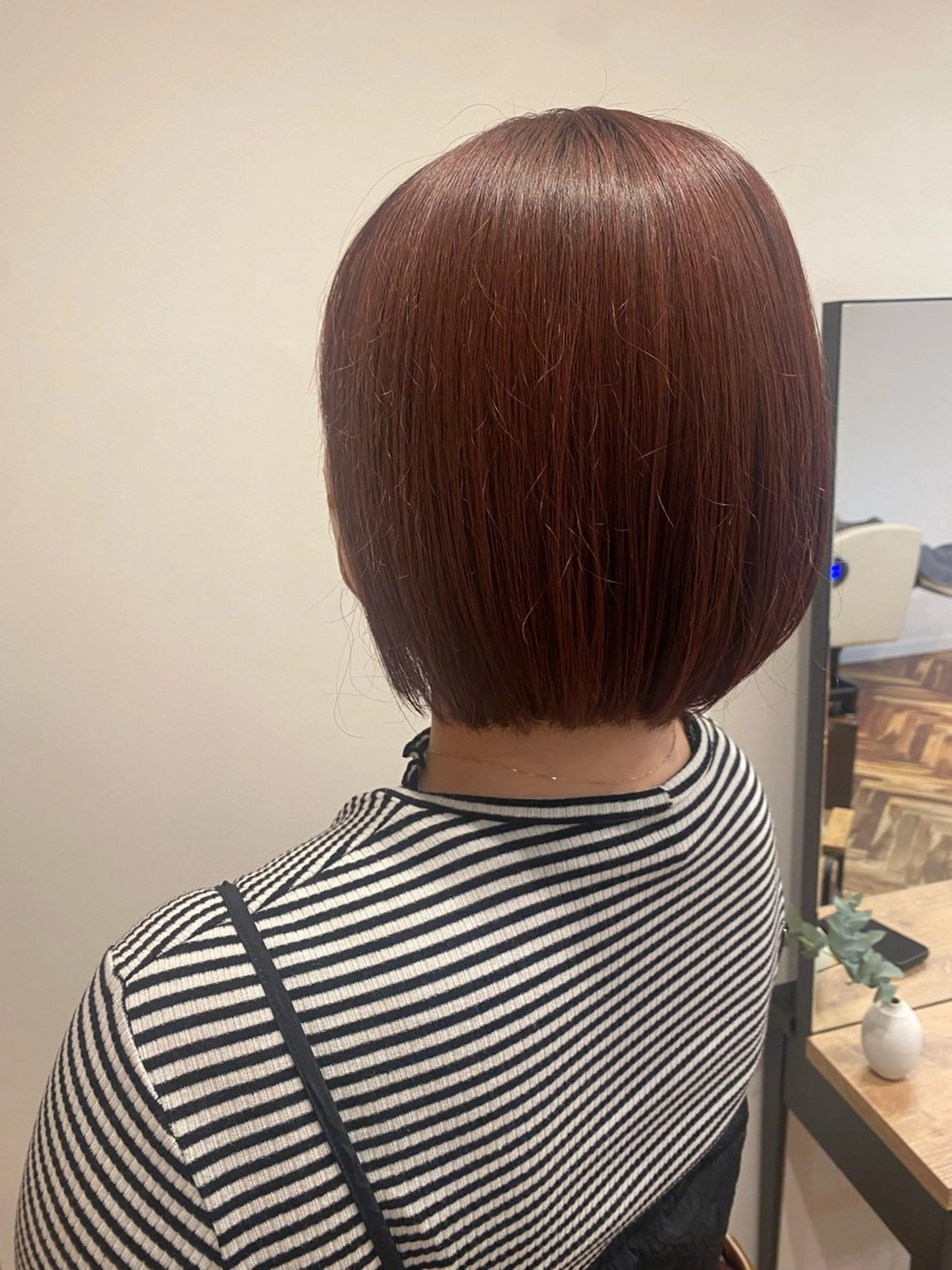 ショート ボブ 伊藤 優花のヘアスタイル